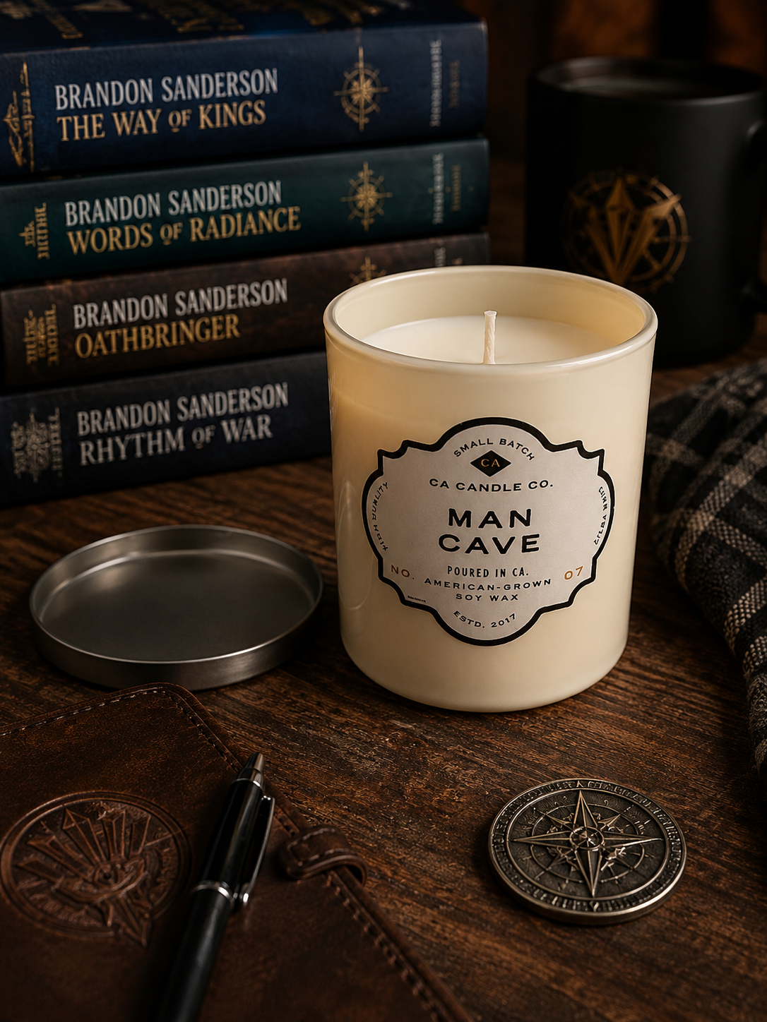 Man Cave Candle - 9 oz