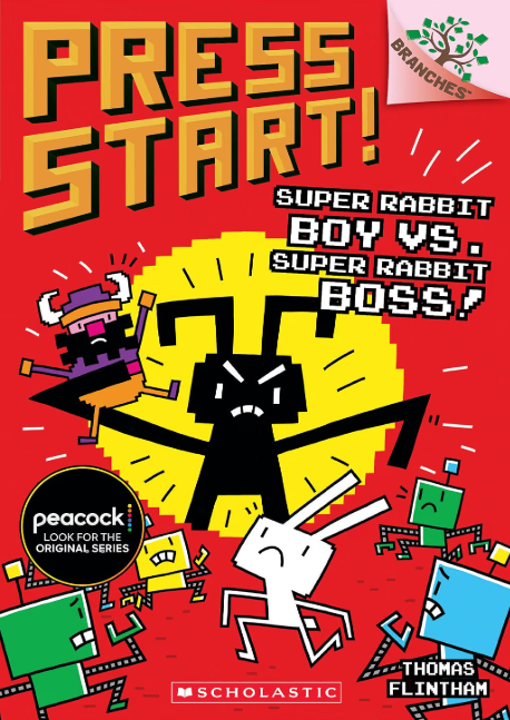 Super Rabbit Boy Vs. Super Rabbit Boss! (Press Start! #4)