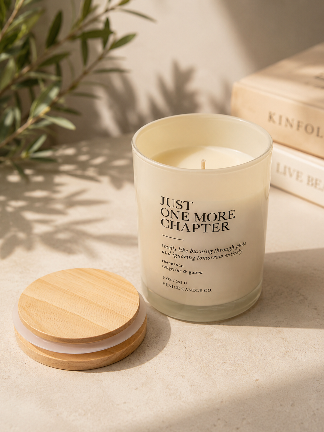 One More Chapter Candle - 11 oz