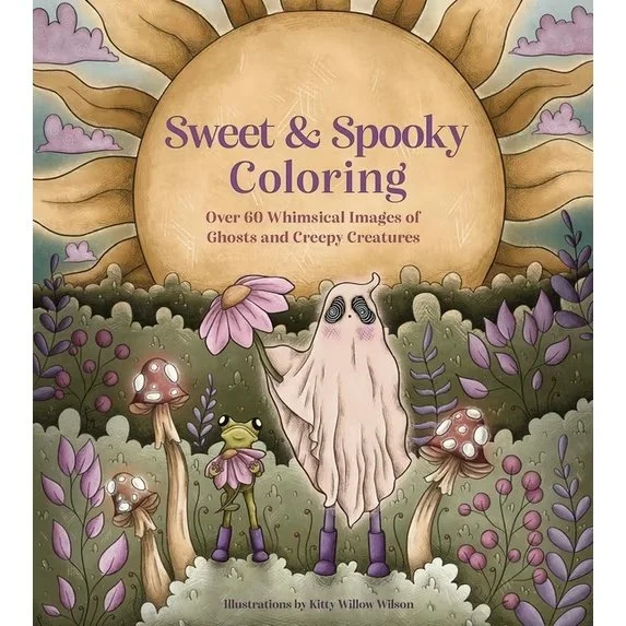Sweet & Spooky Coloring Book