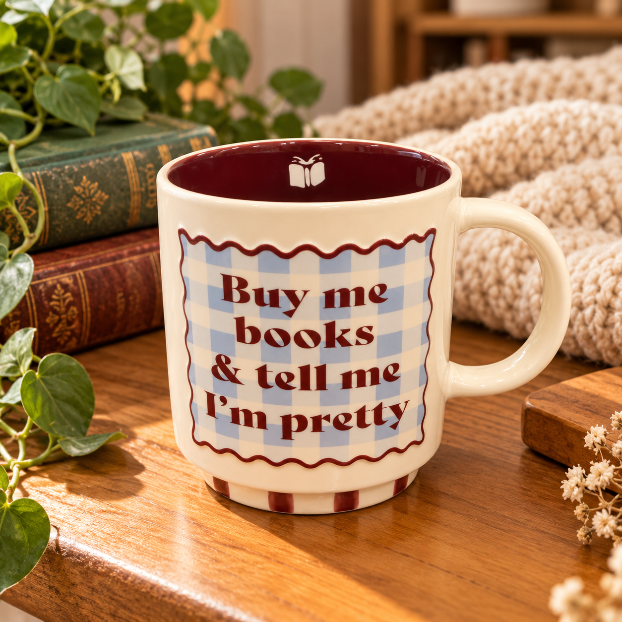 Buy Me Books & Tell Me I'm Pretty Mug