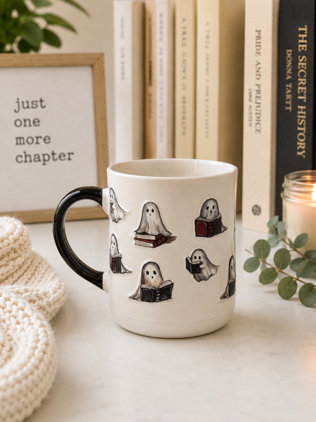 Little Ghost Readers Mug