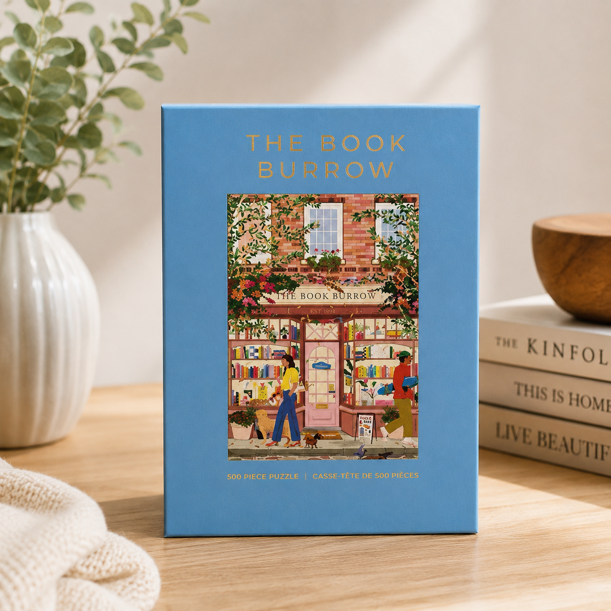 The Book Burrow – 500-Piece Puzzle