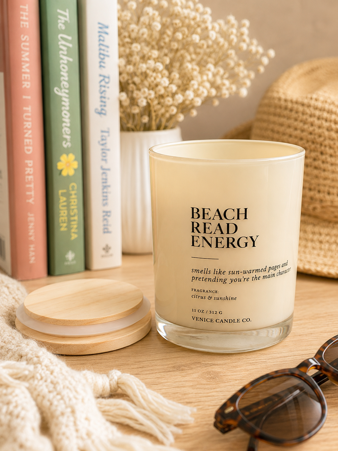 Beach Read Energy Candle - 11 oz