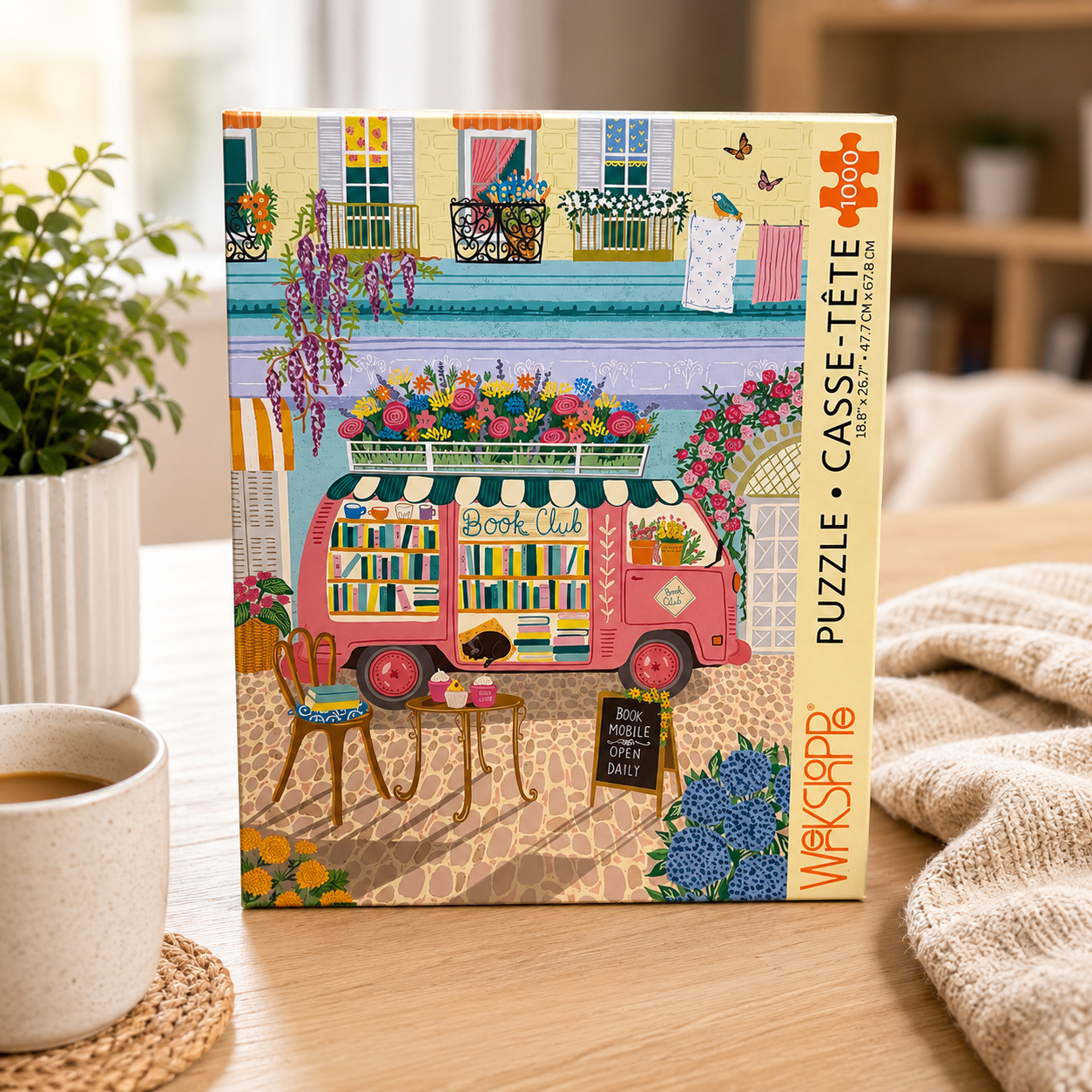 Mobile Book Club Puzzle – 1000-Piece