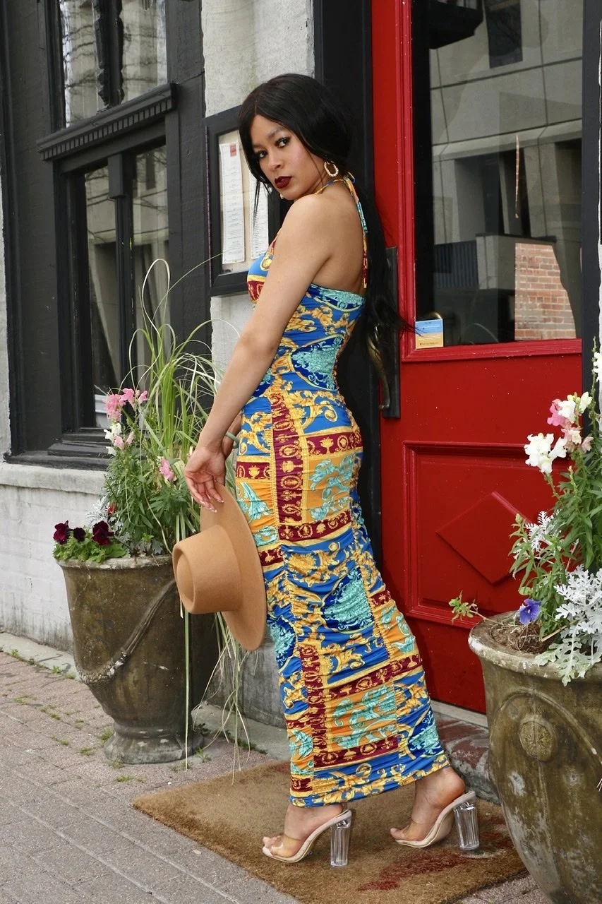 flowy dress in spanish Spanish Boho Maxi Dress main image 0