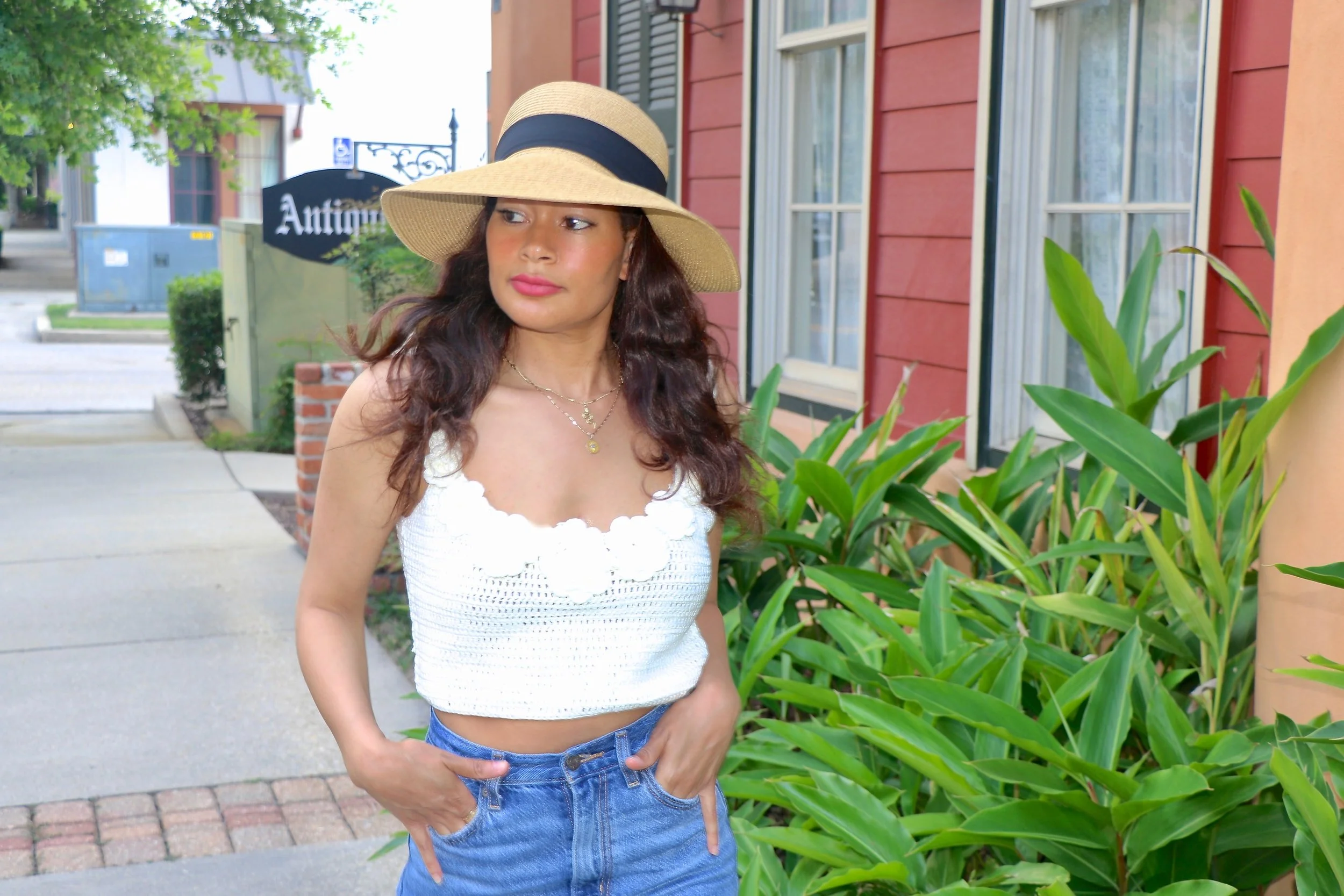 Beige Crochet Flower Top 3.jpeg