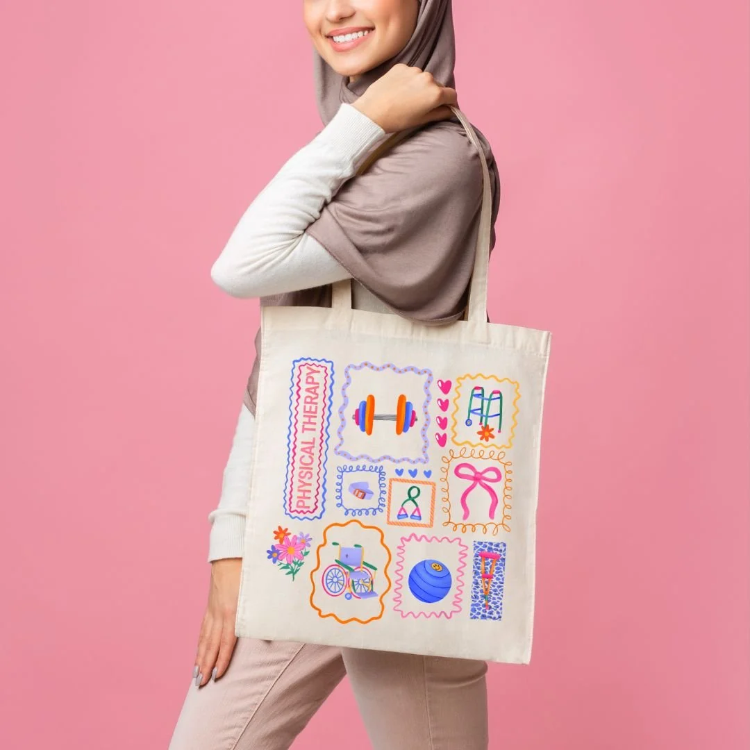 Physical Therapy Tote Bag