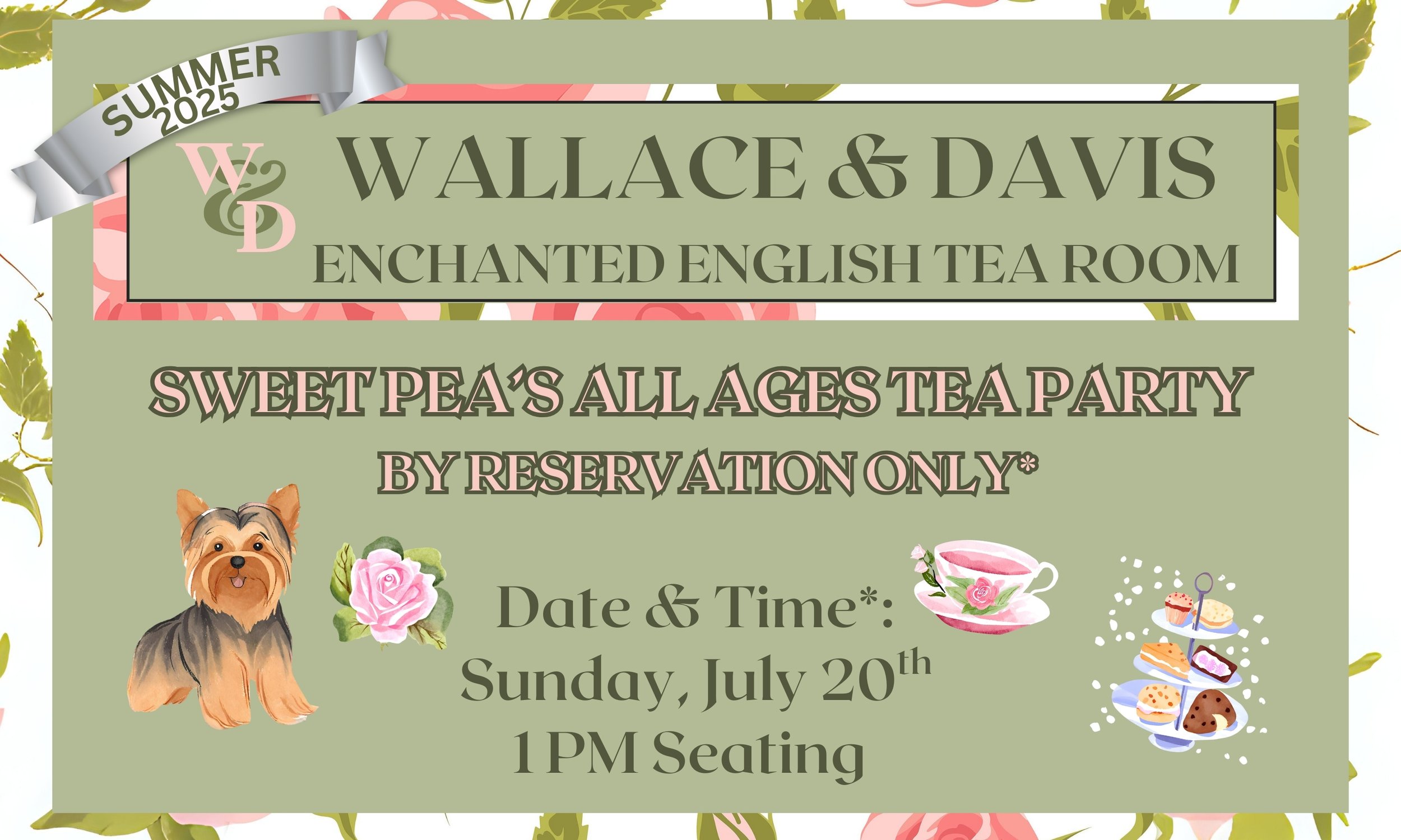 Sweet Pea’s All Ages Tea Party