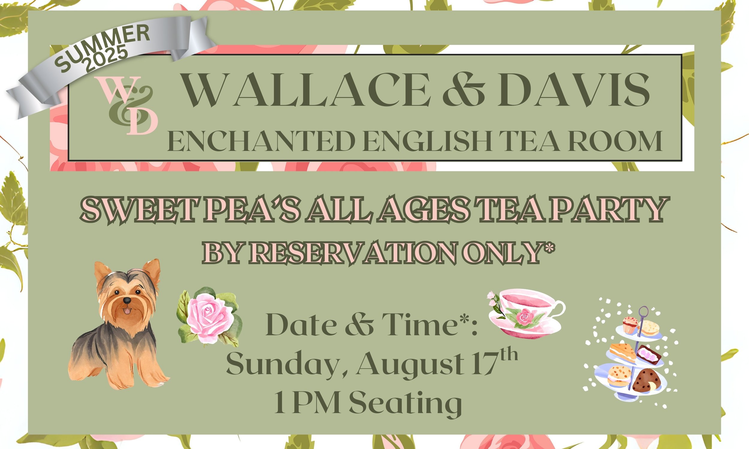 Sweet Pea’s All Ages Tea Party