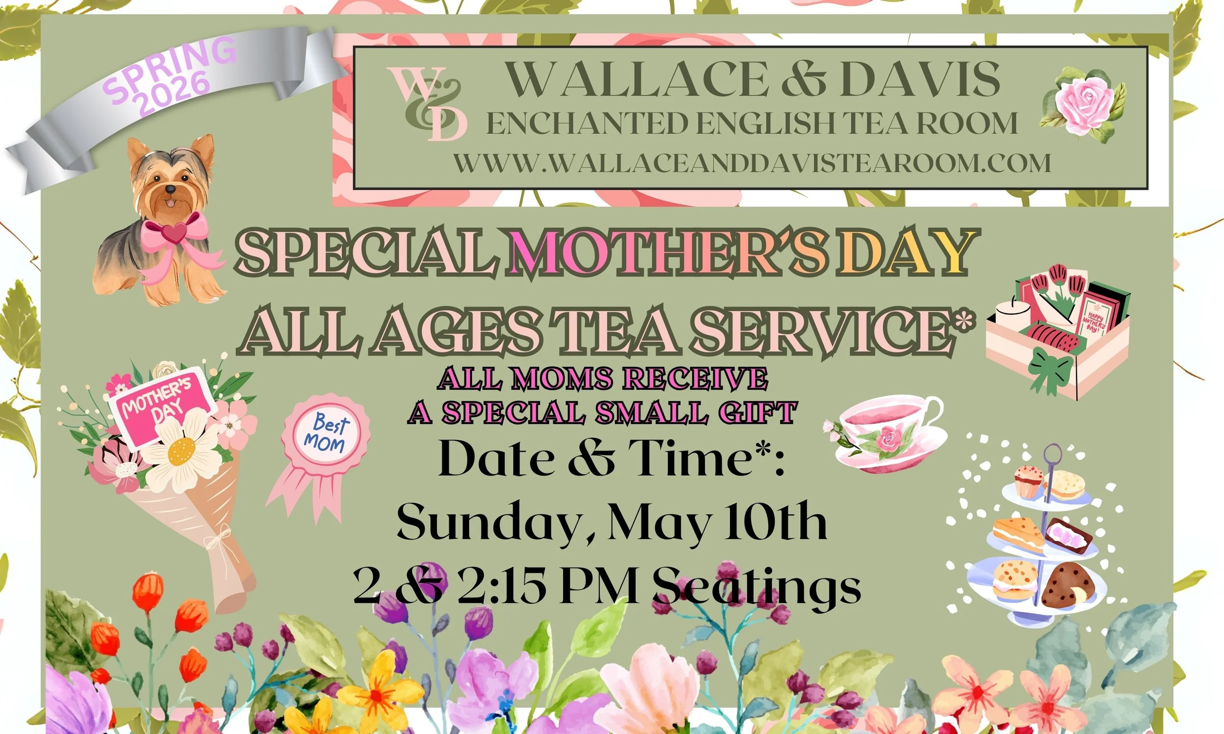 Special Mother’s Day All-Ages Tea Service