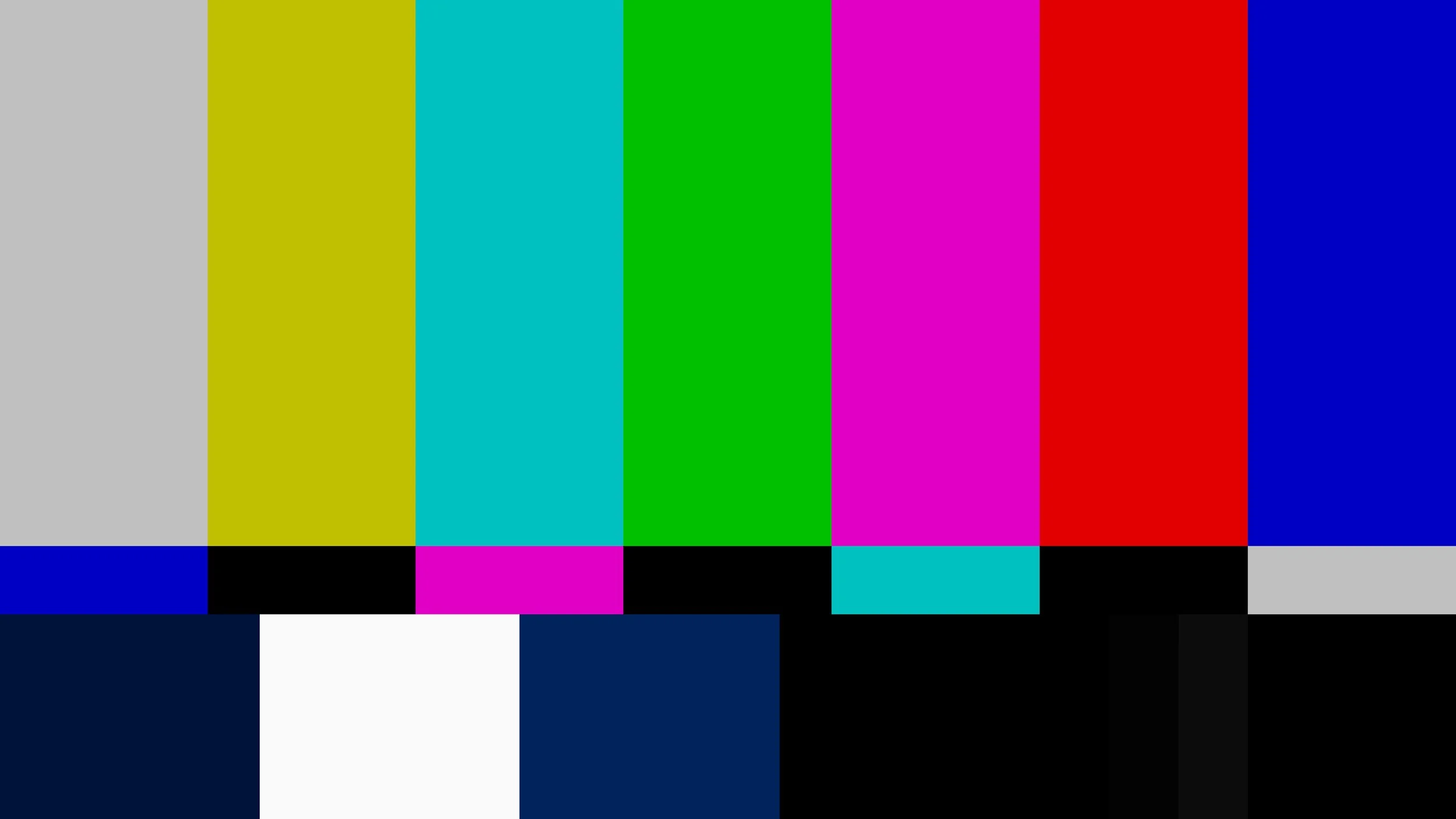 What are SMPTE Color Bars? — Pure Pixel Media