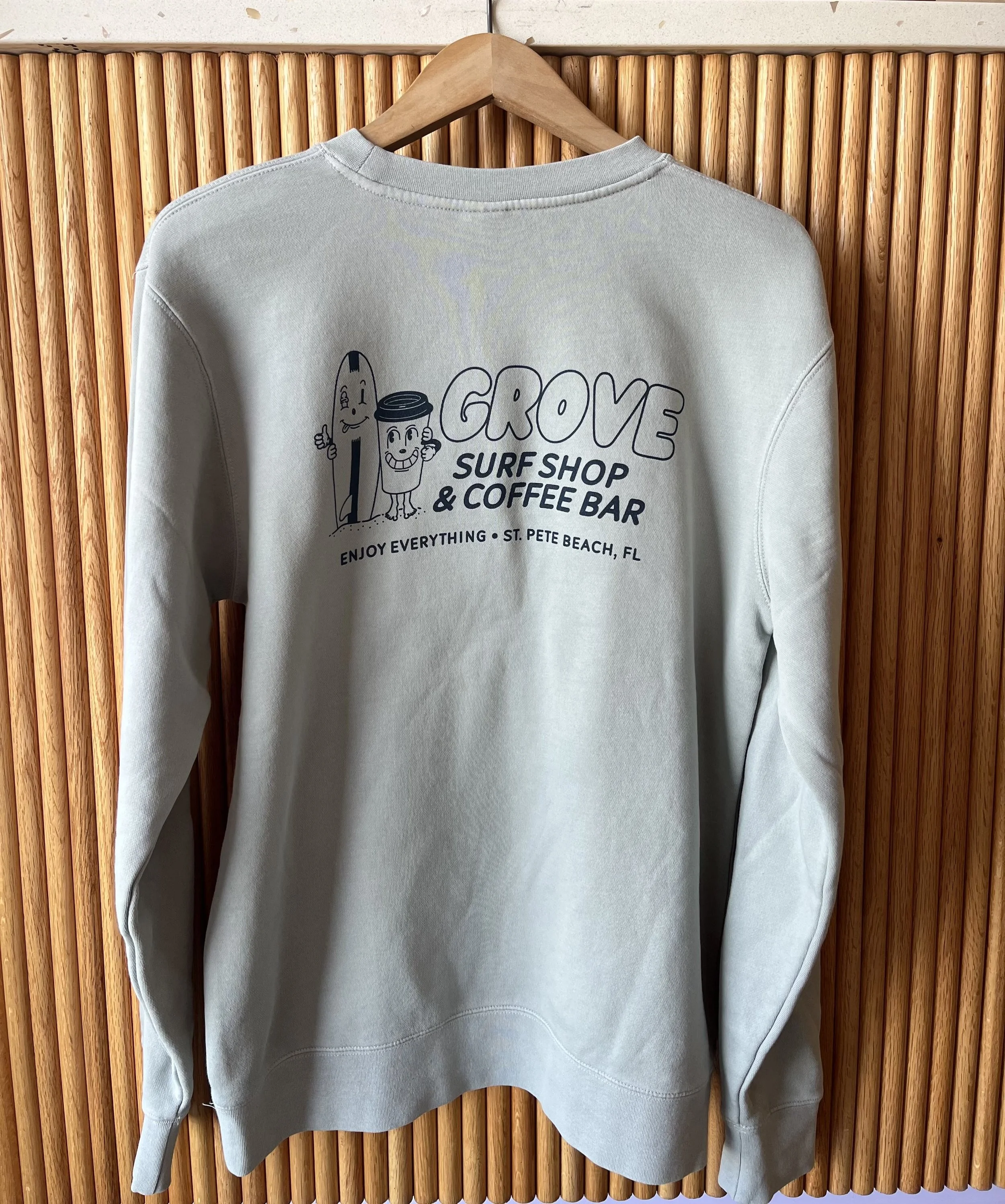Grove St Pete Beach Best Coffee Buds Mens Crew back2.jpg