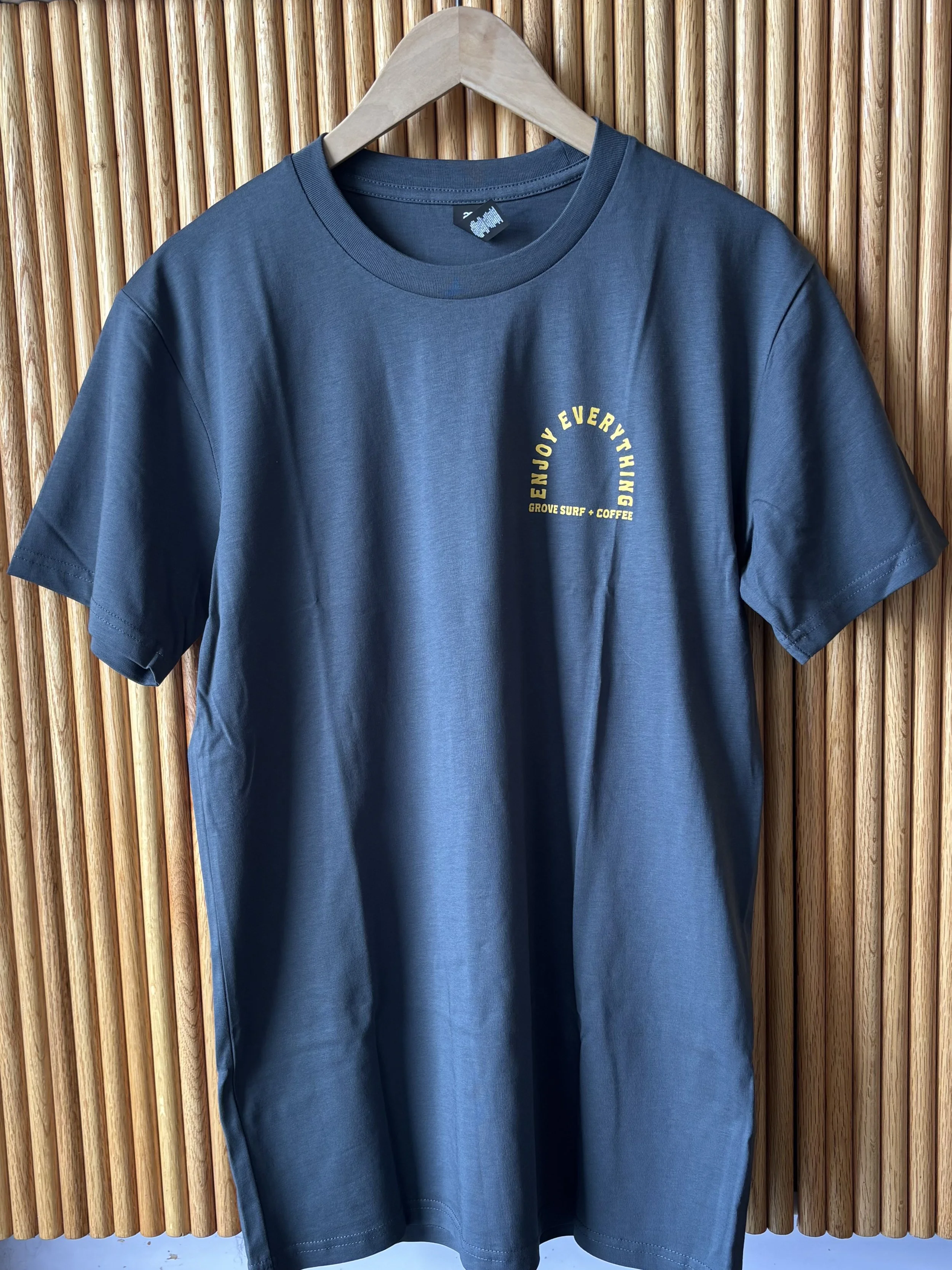 Grove St Pete Beach Best Coffee Gator Mens Tee-Front.jpg