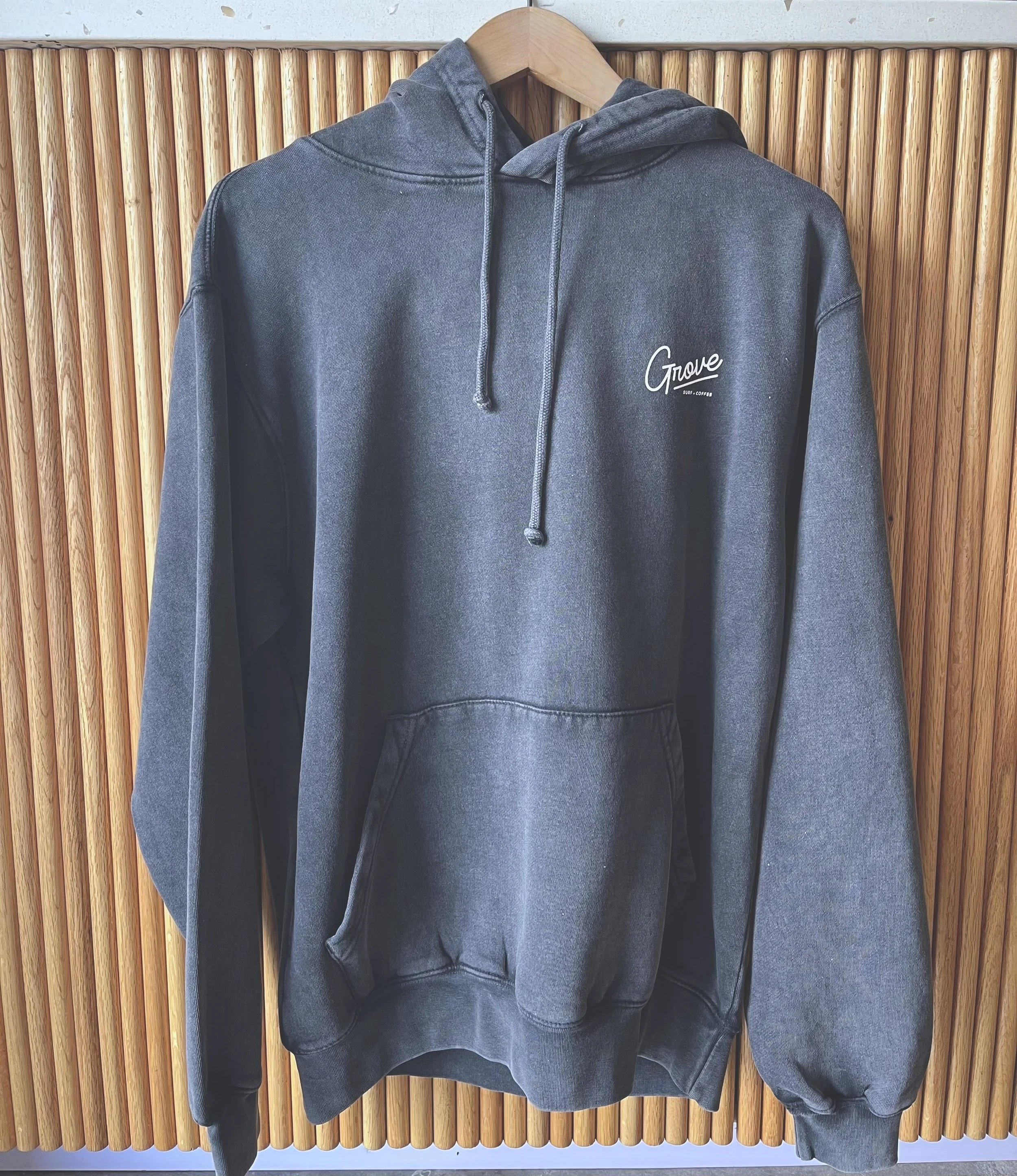 Grove St Pete Beach Best Coffee Captain Mens Hoodie front.jpg