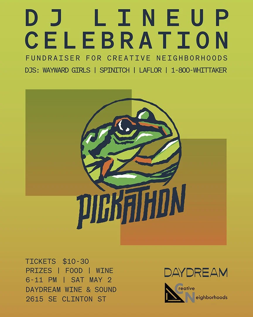 Pickathon DJ  lineup announcement and fundraiser