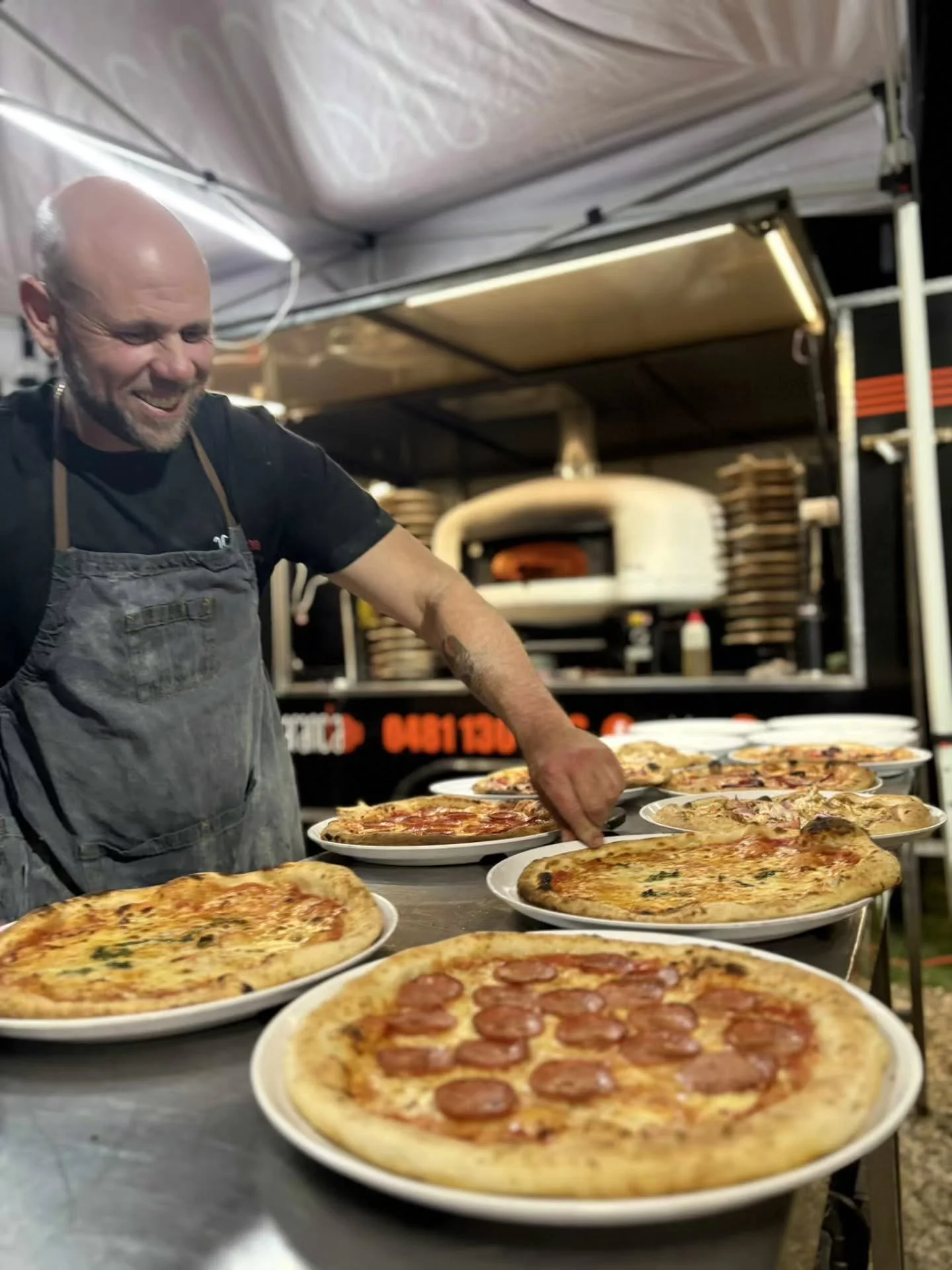 Only 1 place to catch us this week, and it will be at the @orange360_allyearround Night Markets this Fridat night!!

We will be loaded up with pizzas, using the best ingredients our region has to offer, along with our Sicilian Arancini and of course.