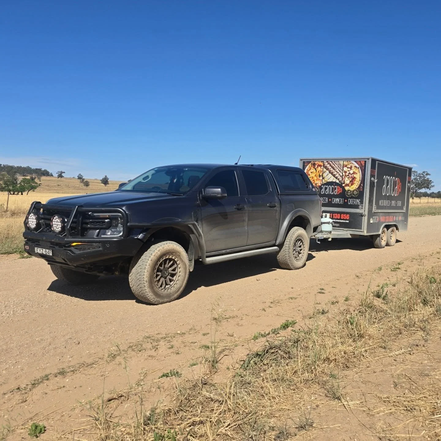 We go where others won't!! All around the central west we drag our oven serving the best pizzas this side of the mountains!

2027 bookings are now open and are booking up fast!