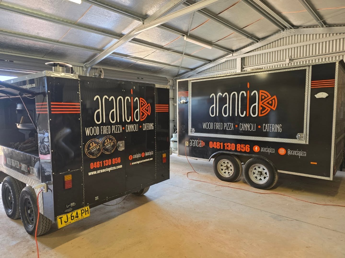 Here we go!!

Last week of Orange Food Week is upon us and we will have both trailers out on the road again, 5 events over the 3 days!

On Saturday we are honoured to be a part of Forage again this year slinging our @fourjayfarms hazelnut Cannoli and