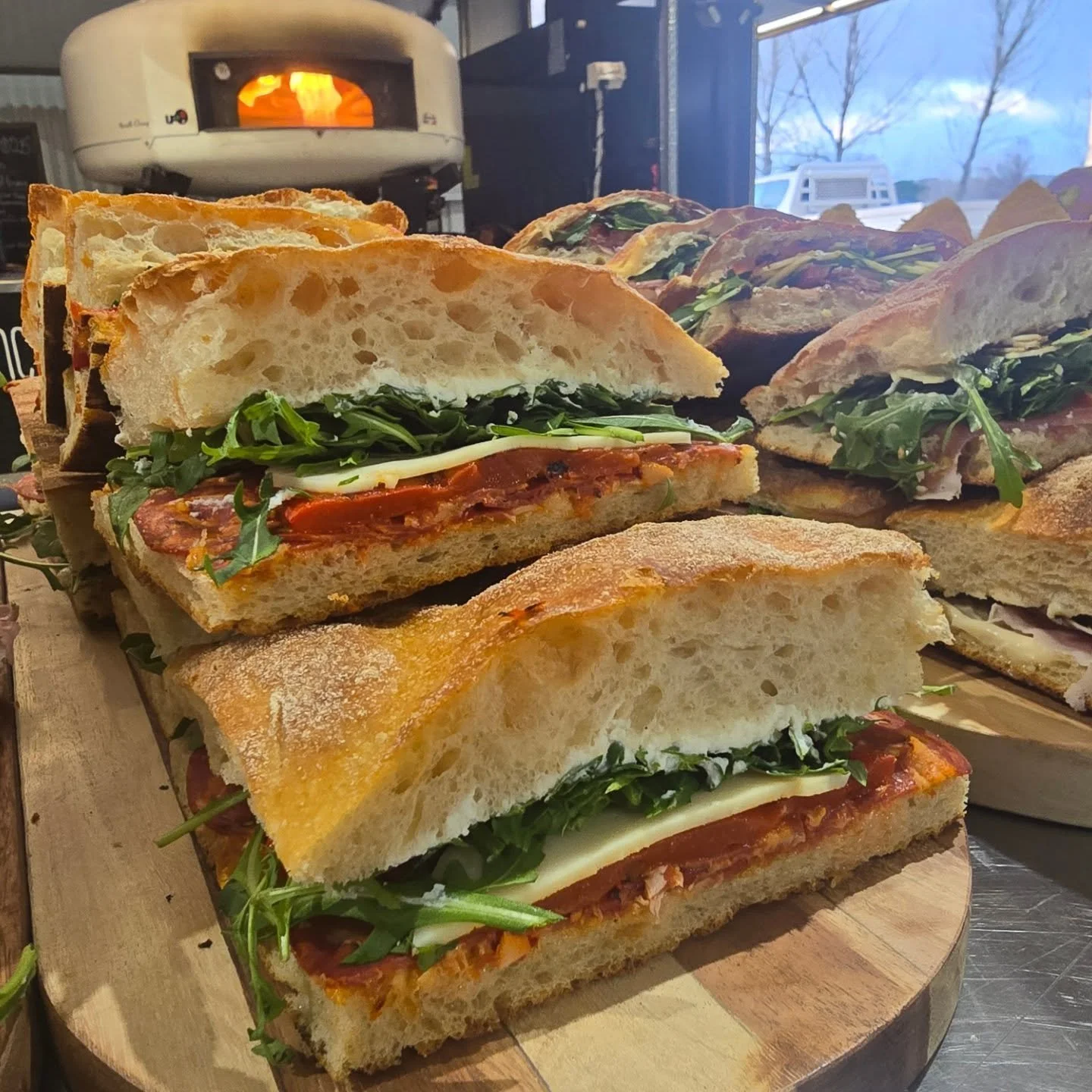 Back again this Saturday at the Showground is the @orangefarmersmarket!!

We are excited to be bringing back our popular Roman Sandwiches for all of winter!! We will also have a few new products this market, as well as our regular favourites!

See yo
