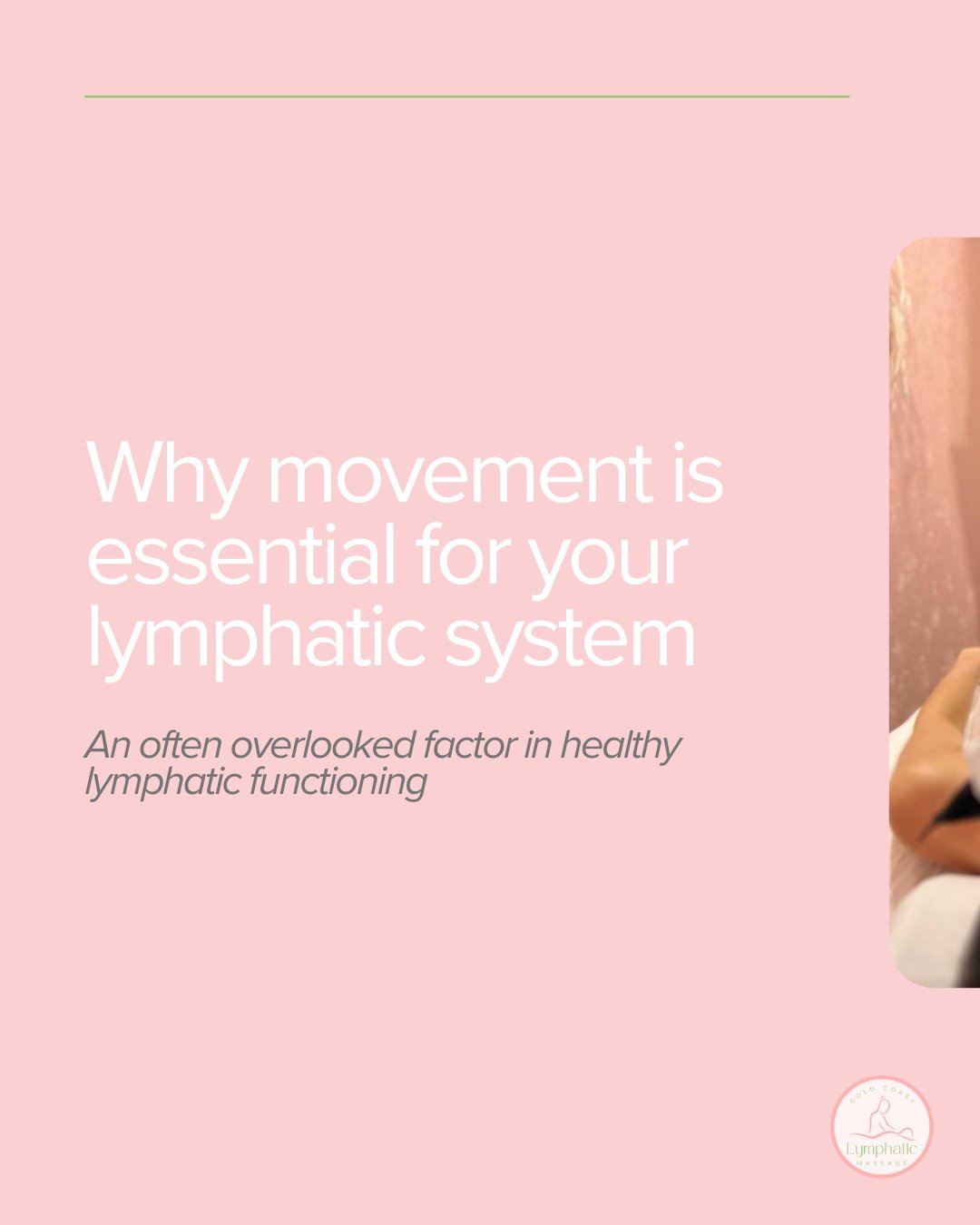 If you sit or stand for long periods, your lymphatic system may need extra support. 💗

Because the lymphatic system relies on muscle movement to circulate fluid, long hours in the same position can lead to swelling, stiffness or that familiar heavy 