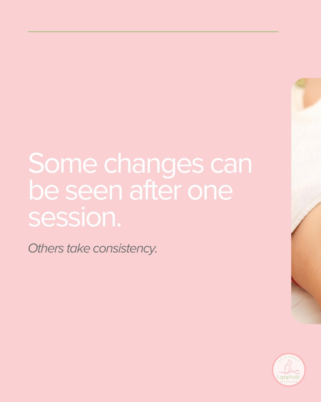 Lymphatic massage can create both immediate and gradual changes, and understanding the difference helps set realistic expectations.

Short term responses often relate to fluid movement on the day. Longer term progress tends to come from consistency, 