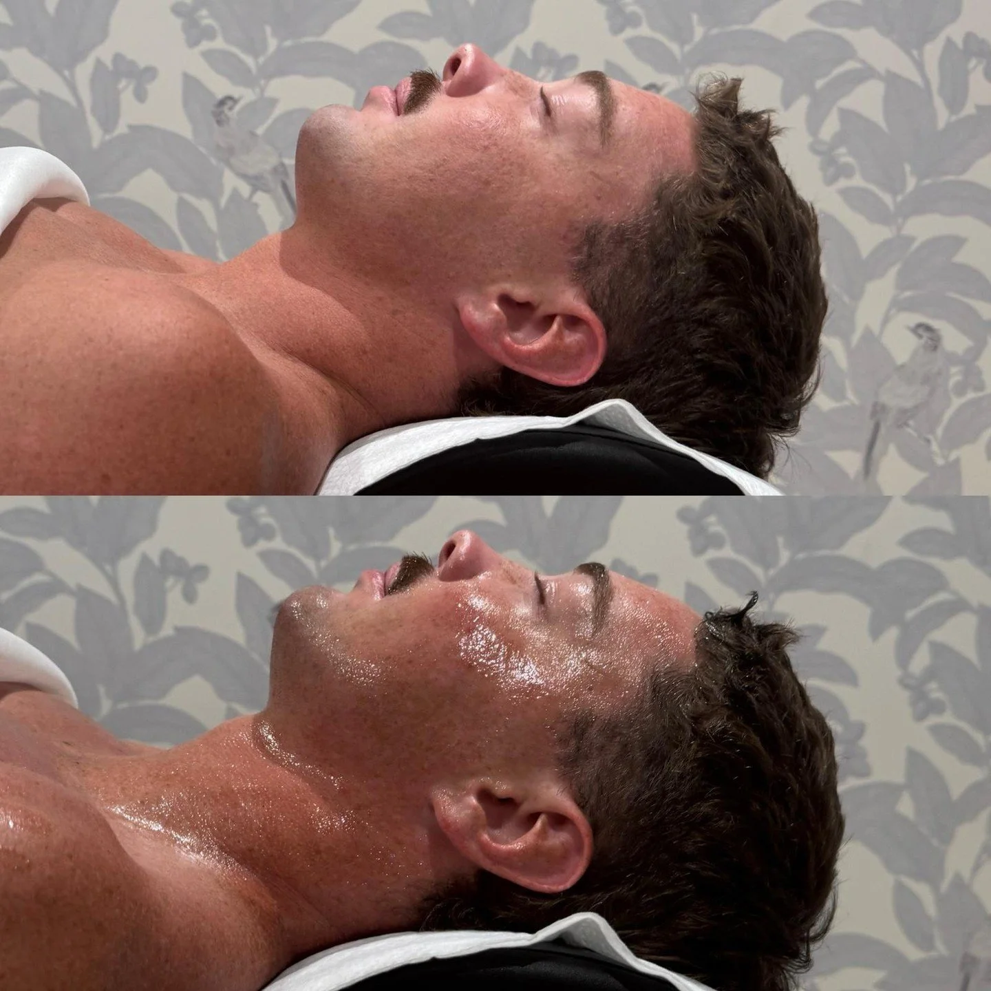 Your face shape isn't always fat. Often, it's fluid.

When the lymphatic system is congested, fluid accumulates through the jawline, cheeks and under eyes, softening definition and blurring your natural bone structure. 

Facial lymphatic massage work