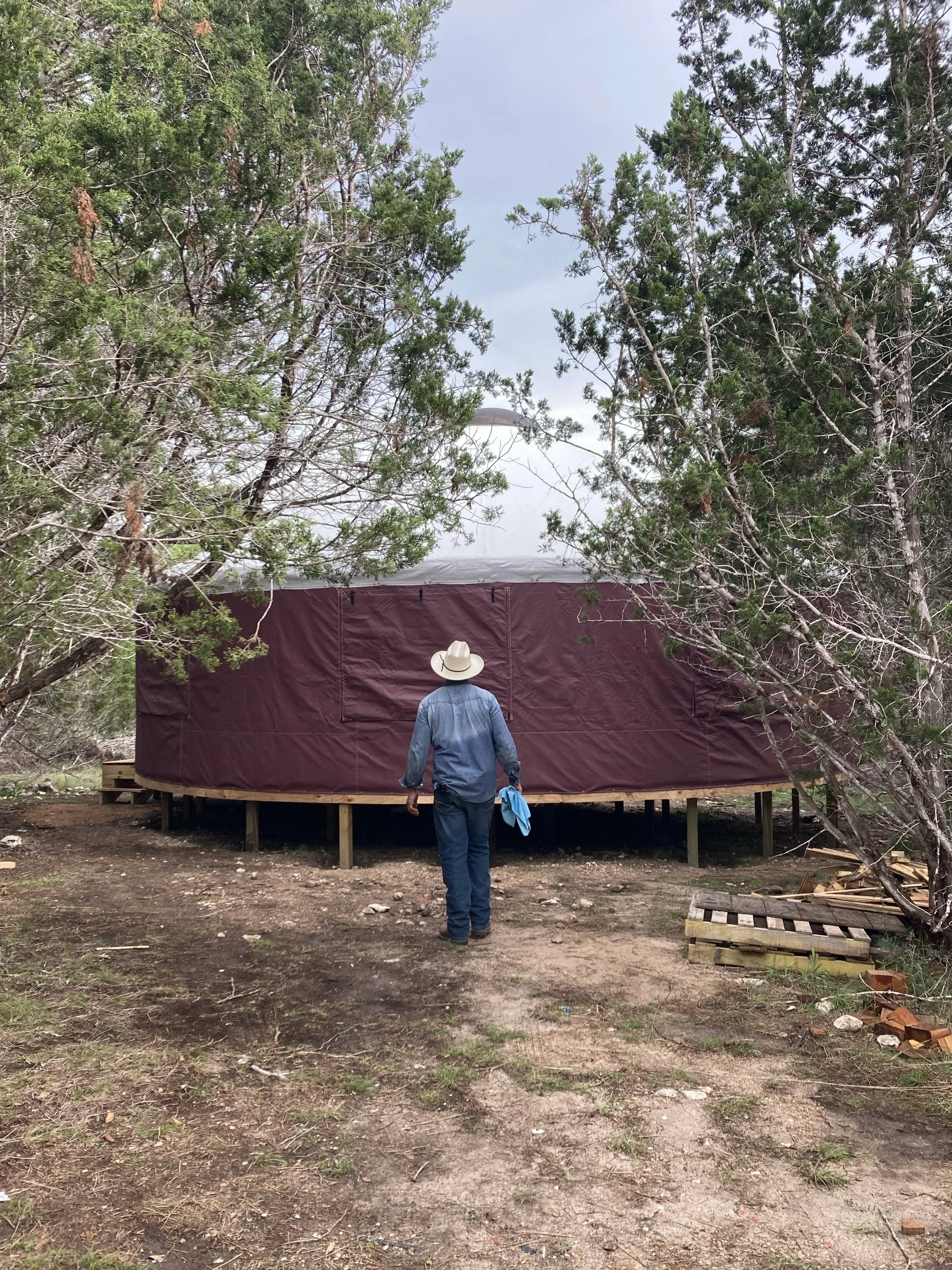 30' Yurt Install (2022)
