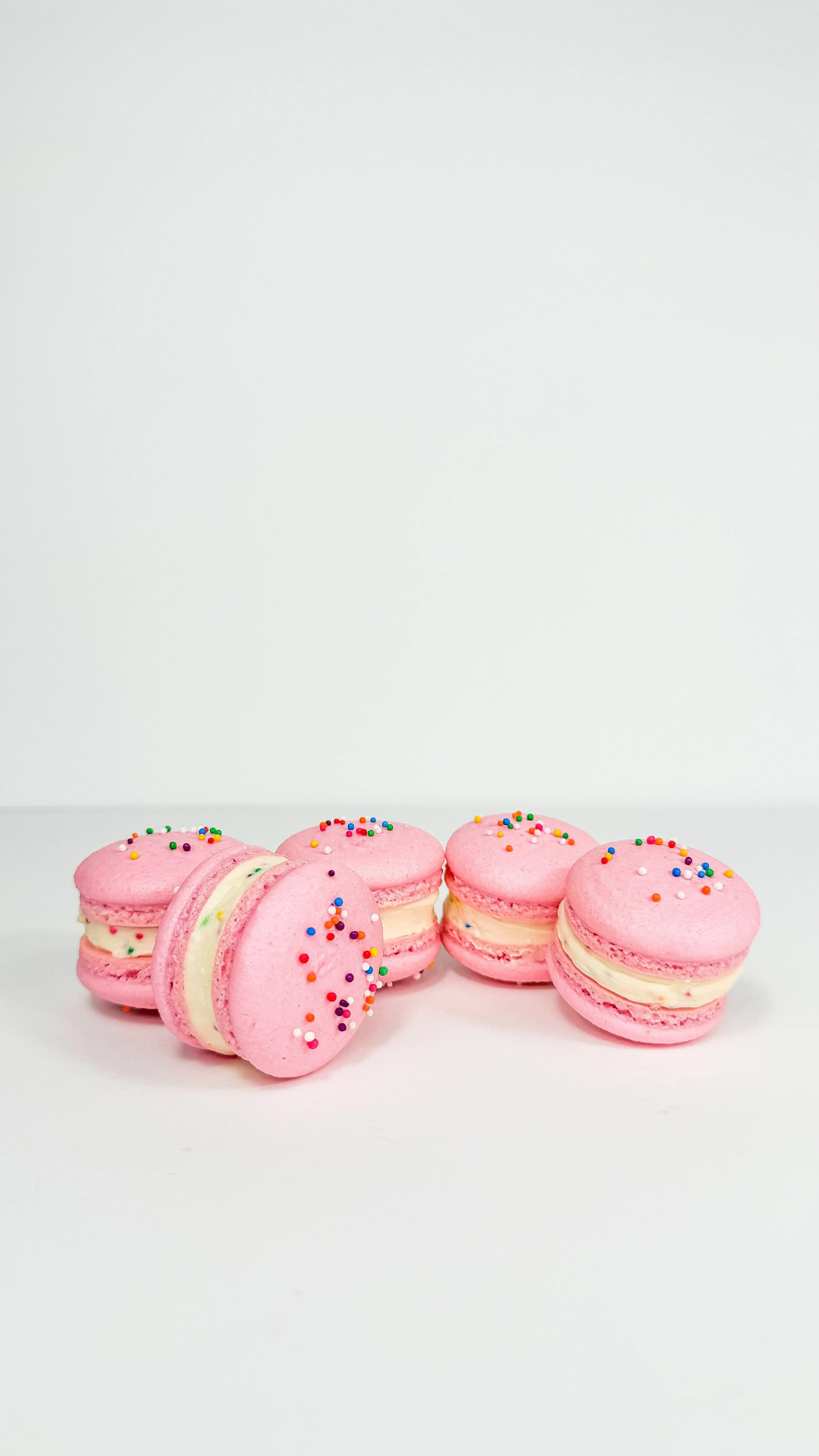 Birthday Cake Macarons
