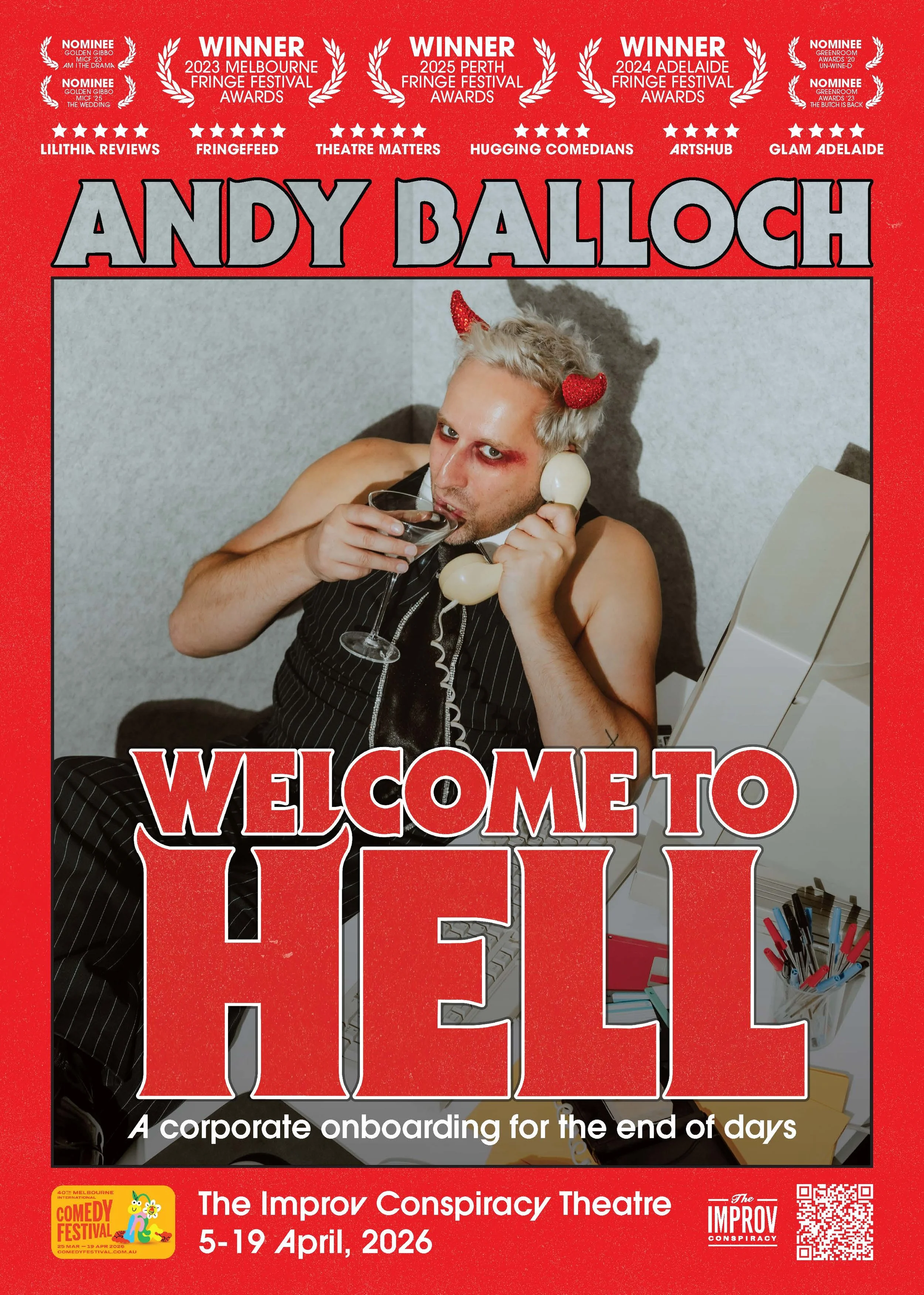 Welcome To Hell - Melbourne Comedy Festival 2026