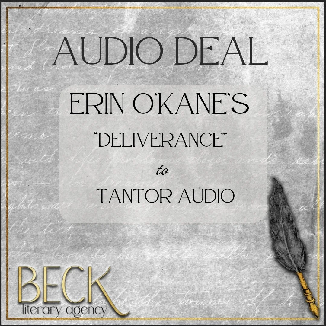 💫 RIGHTS SOLD 💫

Congratulations to @erin.okane.author  on her AUDIO deal for Deliverance to @tantoraudio 

#romantasyreads  #authorsofinstagram #bookstagram  #rightssold #bookdeal #literaryfiction #literaryagent #publishersweekly #publishingdeal #