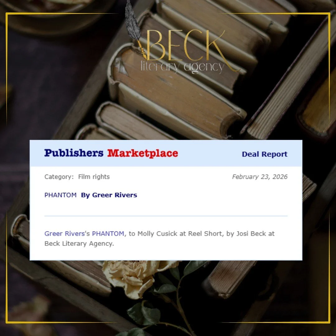 REEL (see what we did there) BIG NEWS!!! 🎥✨
We&rsquo;re thrilled to share that @authorgreerrivers Phantom has been optioned for a film adaptation with @reelshortapp.
We will share updates regarding this title as more information becomes available!! 
