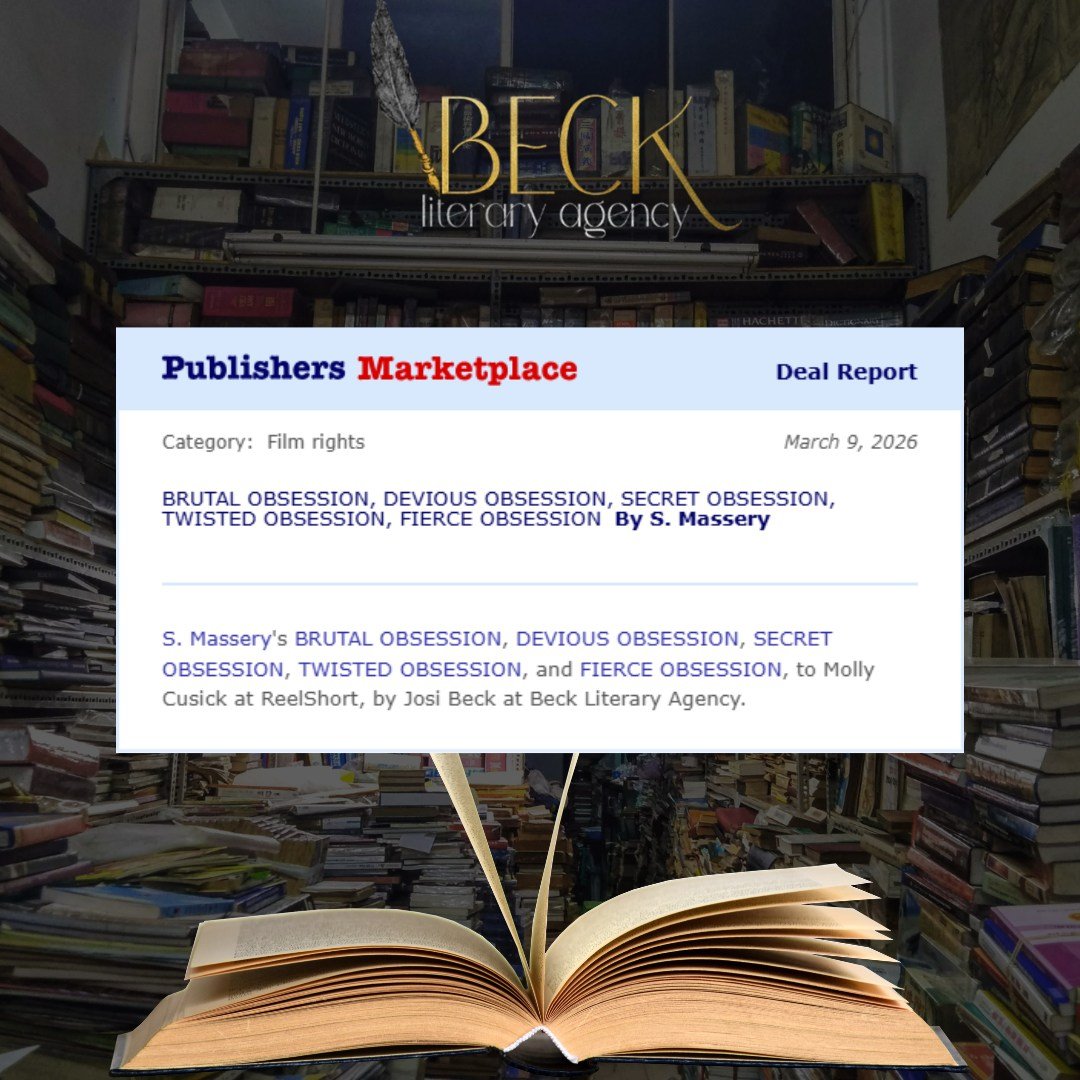 REEL (see what we did there) BIG NEWS!!! 🎥✨

We&rsquo;re thrilled to share that @authorsmassery S. Massery's Brutal Obsession, Devious Obsession, Secret Obsession, Twisted Obsession, and Fierce Obsession has been optioned for a film adaptation with 