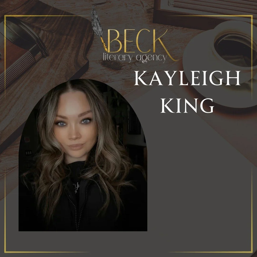 We&rsquo;re thrilled to welcome Kayleigh King @kayleighkingwrites  to the Beck Literary Agency family! 🎉 

Author of *Primal and Bloody Kingdom * Kayleigh King is putting a new Spin on Morally Grey, Paranormal and Dark Romance and we're honored to b