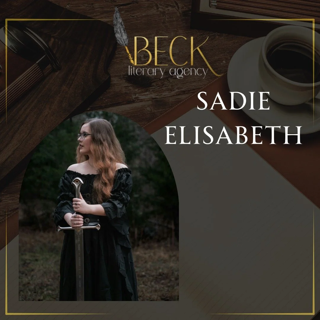 We&rsquo;re thrilled to welcome Sadie Elisabeth @sadielisabeth to the Beck Literary Agency family! 🎉

Sadie Elisabeth is a debut author!! We&rsquo;re thrilled to represent you and cannot wait to see what is to come!! 🥹

Here&rsquo;s to powerful sto