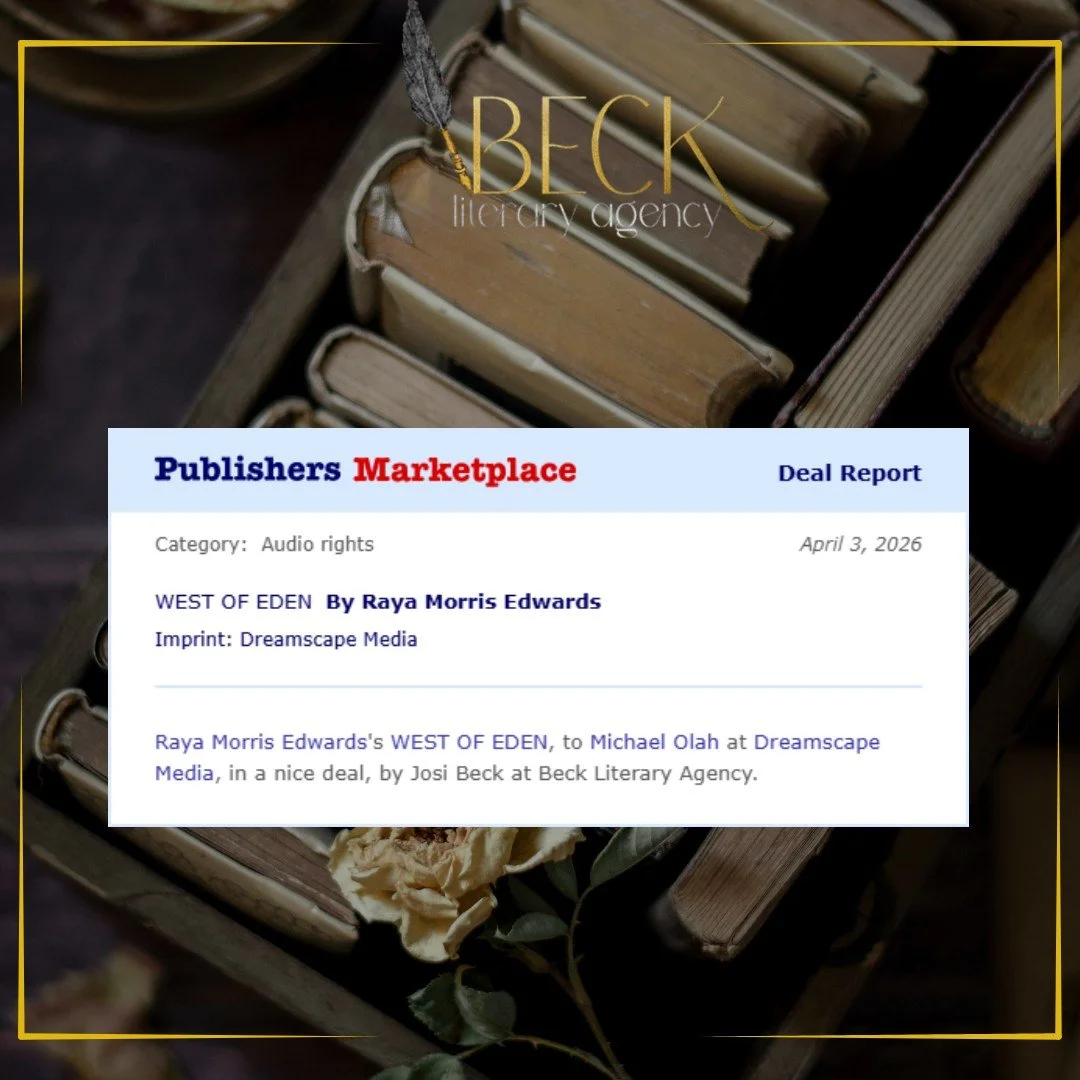 🎧 Audio Rights Announcement! 

We&rsquo;re thrilled to share that @rayamorrisedwards addictive lineup&mdash;West of Eden&mdash;

has been acquired by @dreamscape_media! 🔥📚

This lineup is coming to life in audio, and we can&rsquo;t wait for listen