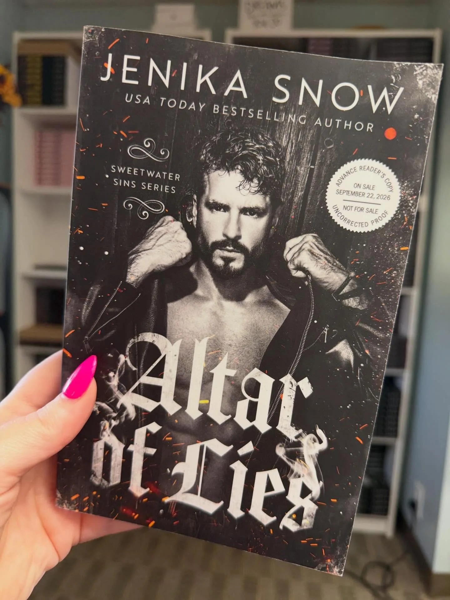 Book Mail 💌 is our favorite kind of mail at BLA😍 Altar of Lies by @jenikasnow and Tracked by @drrebeccasharp both releasing with @amazonpublishing this year! 👀 Watch this space for a possible giveaway. 

Congratulations 🍾 ladies!! 

Psss @wandera