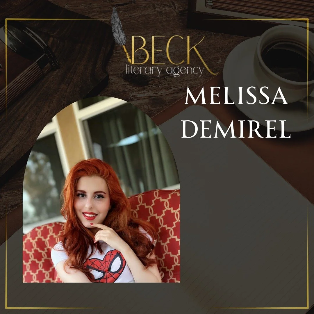 We&rsquo;re thrilled to welcome Melissa Demirel @writermelissademirel the Beck Literary Agency family! 🎉 
Author of *Bloodwork* Melissa Demirel is putting a new Spin on Morally Grey and Grumpy Sunshine Romance and we're honored to be part of her jou