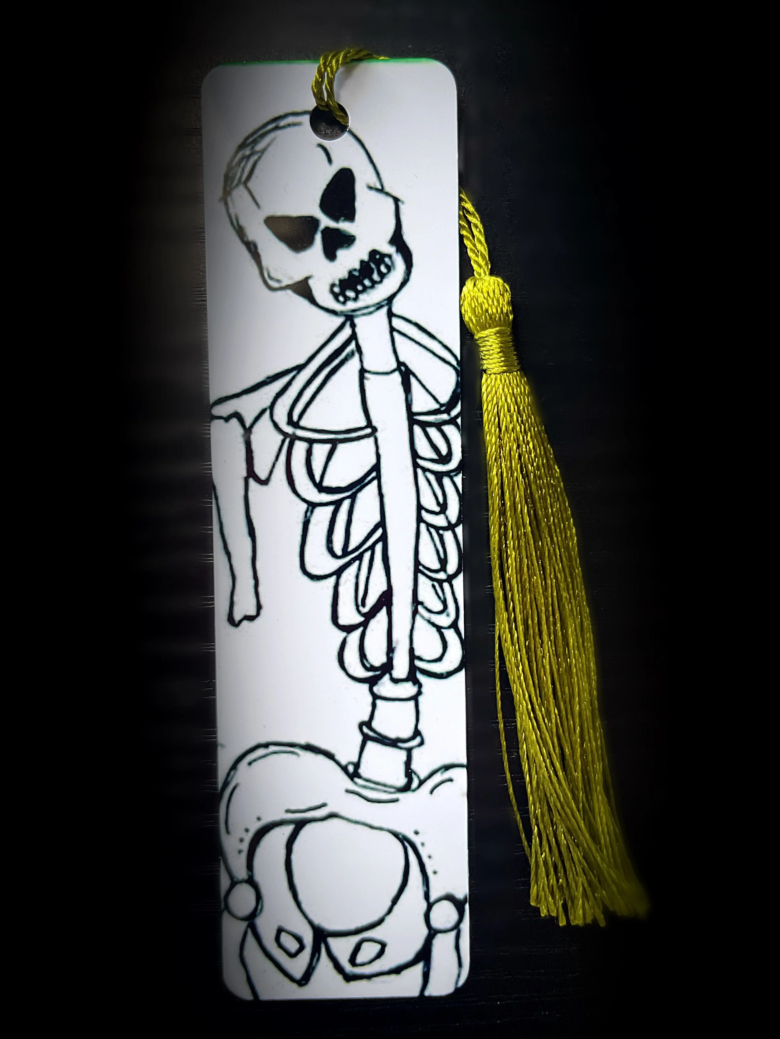 Skeleton Bookmark