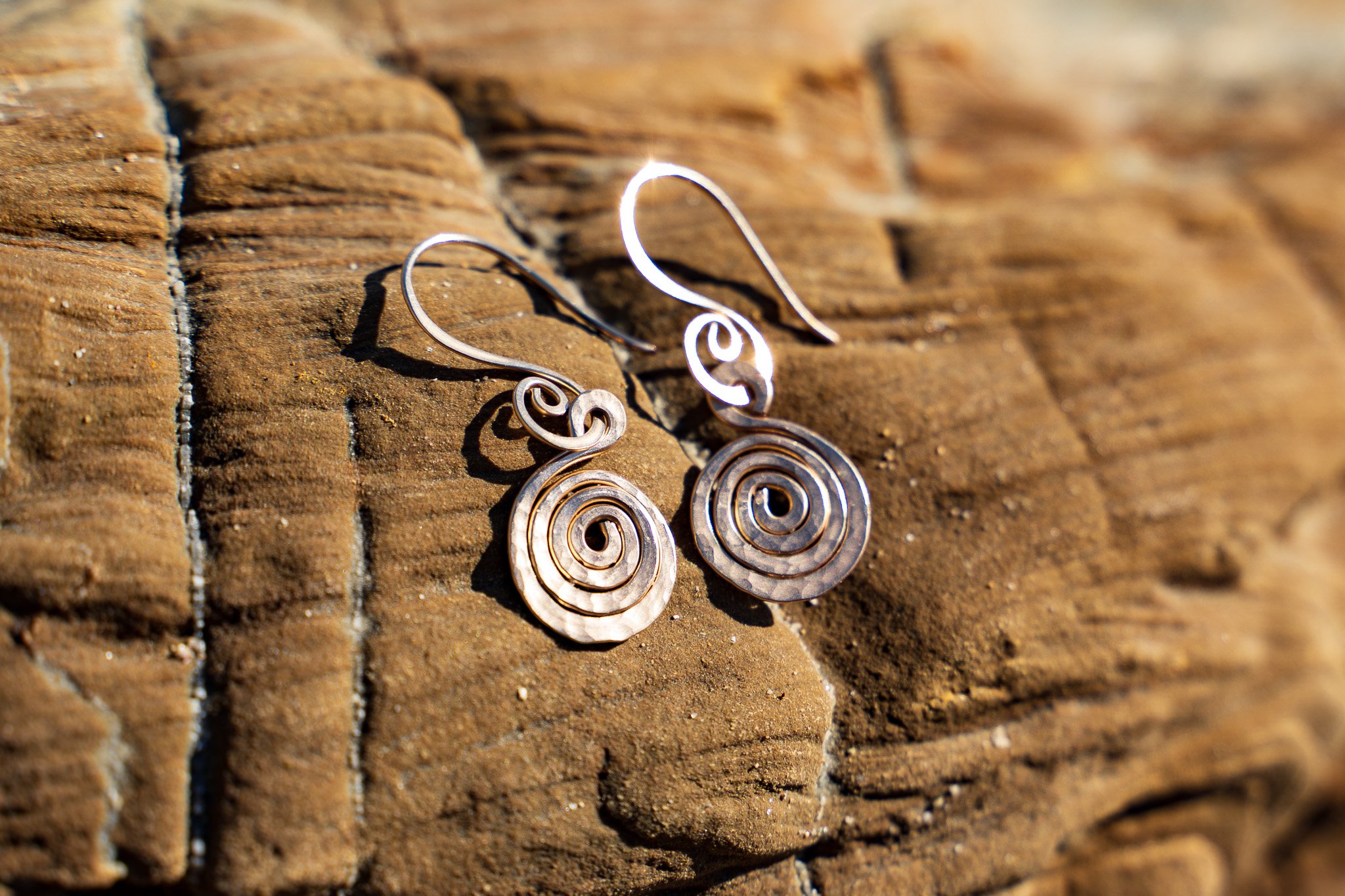 Spira - 18K Gold Earrings (Large)