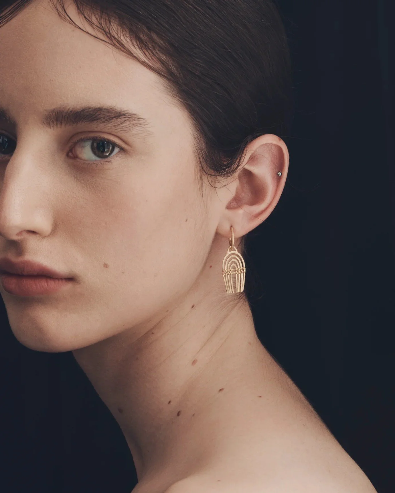 Mena Earrings - Gold Vermeil