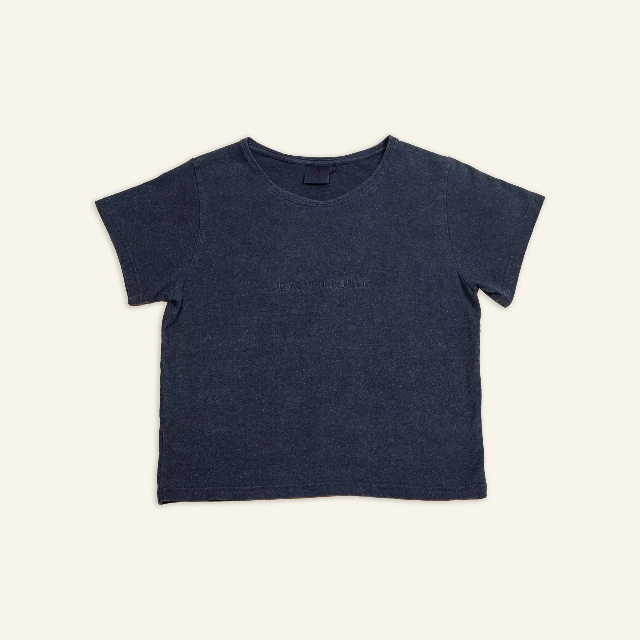 Thank You Mother Hemp Baby Tee - Plant Dyed