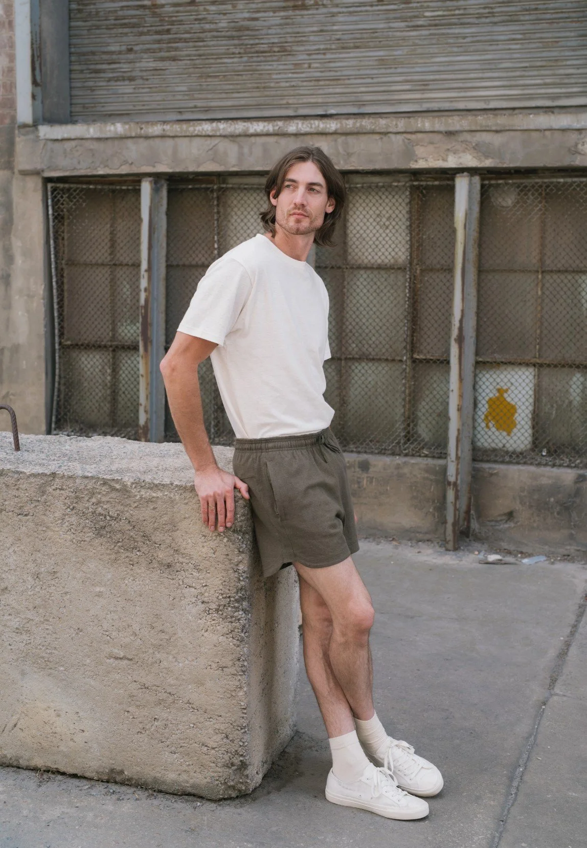 Hemp Shorts - Dark Olive