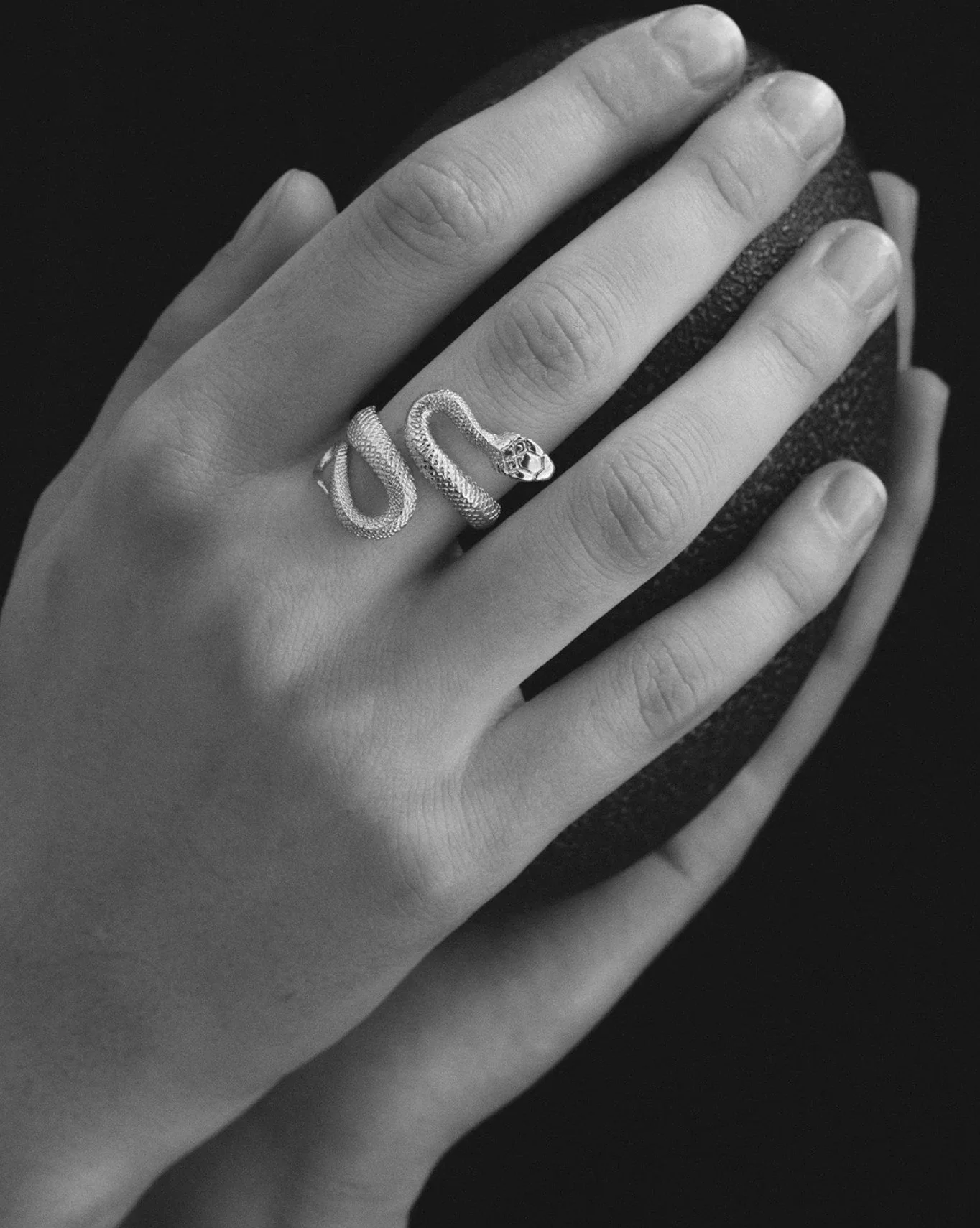 Serpent Ring - Sterling Silver