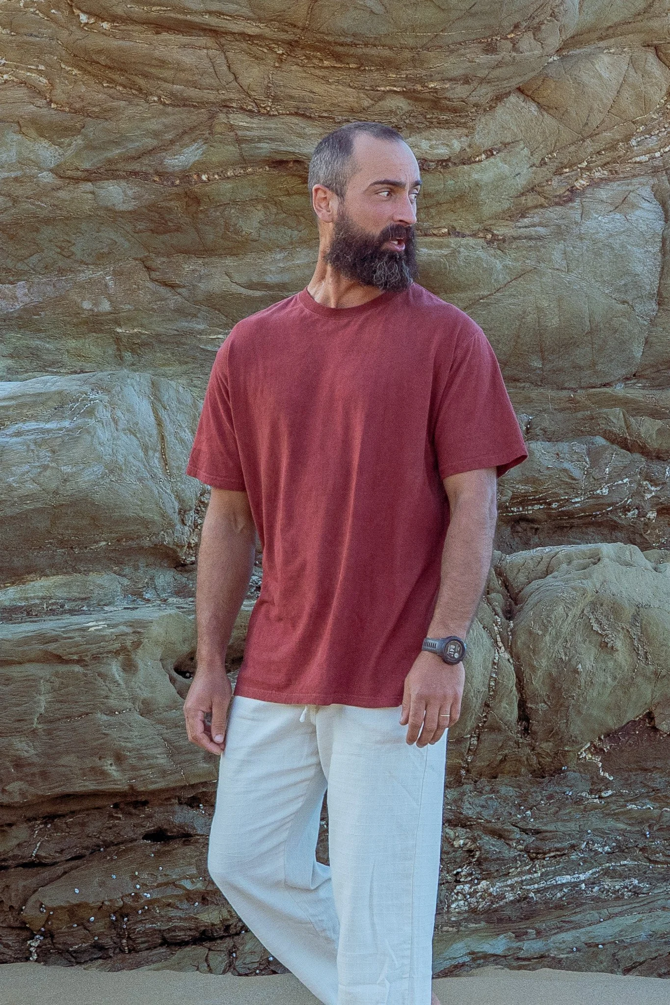 Plant Dyed Hemp Tee PRE ORDER - Pinot / Mushroom / Deep Space / Charcoal / Olive