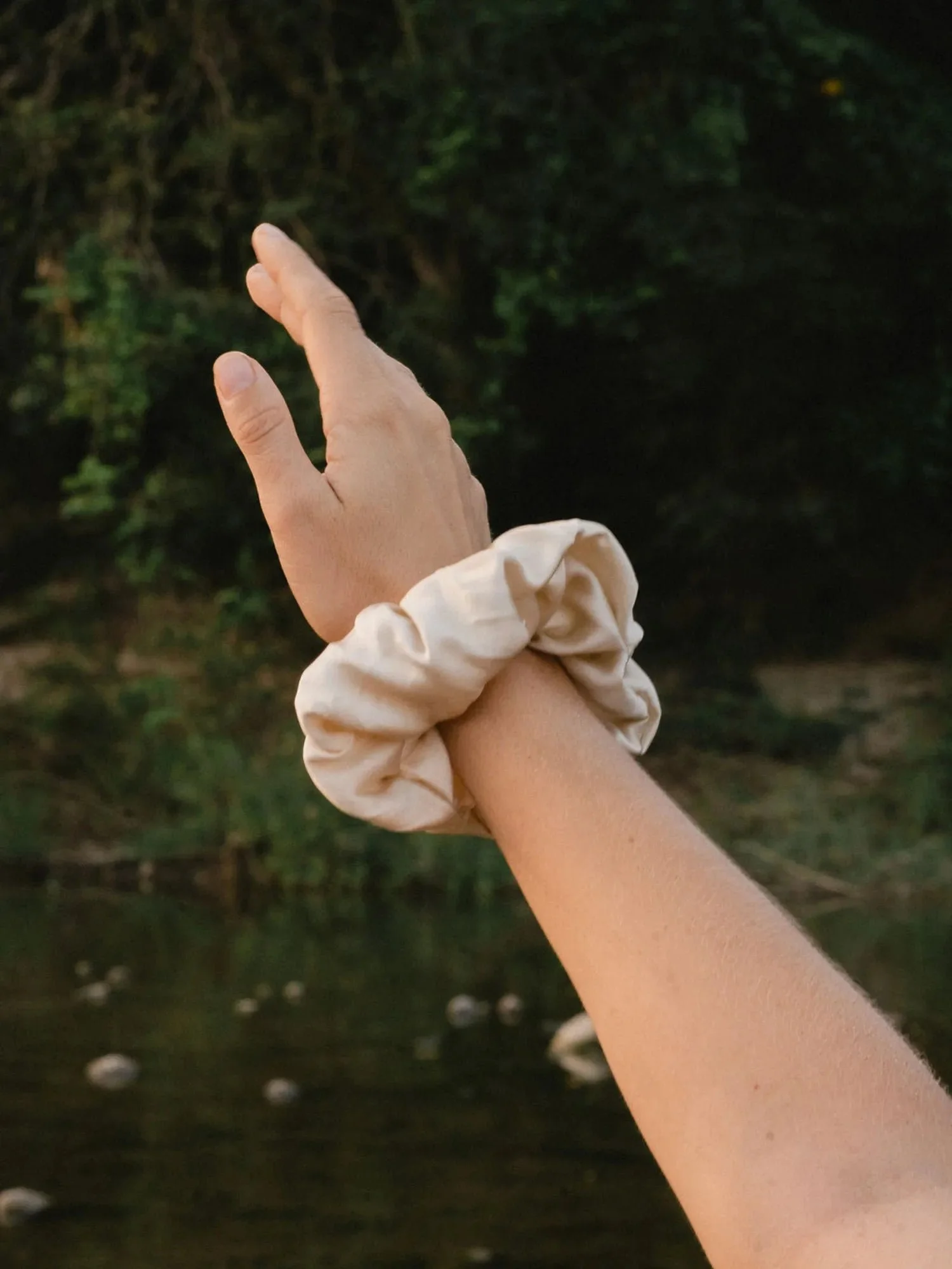 Mulberry Silk Scrunchie