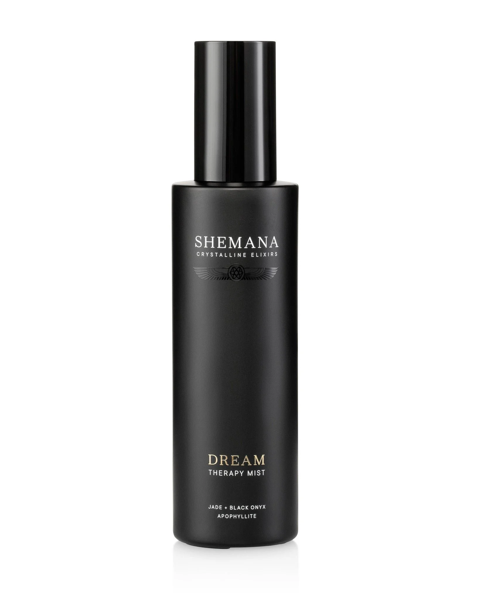 Dream Therapy Aura & Atmosphere Mist 100ml, black spray bottle on a white background