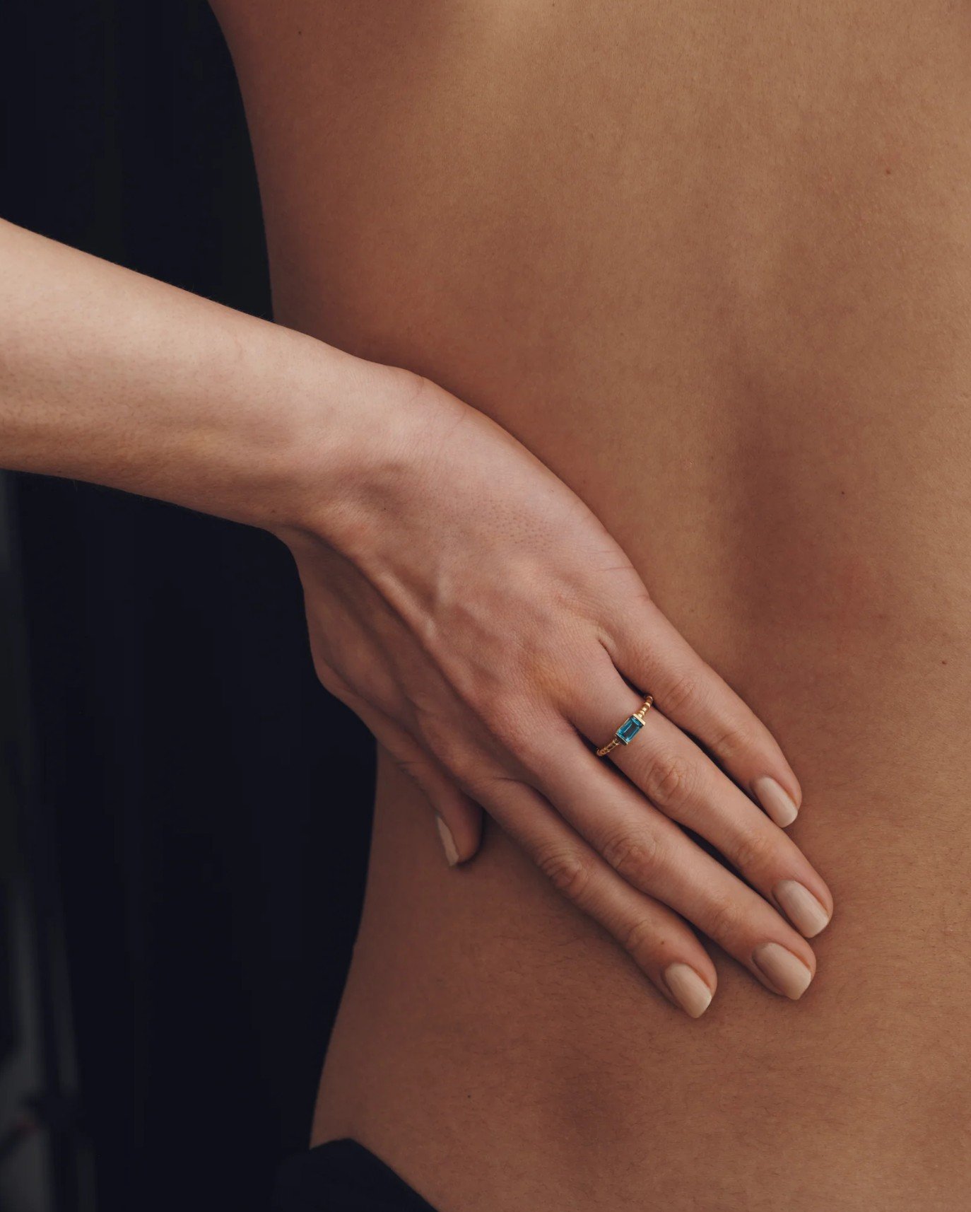 Pia Ring - Topaz & Gold Vermeil