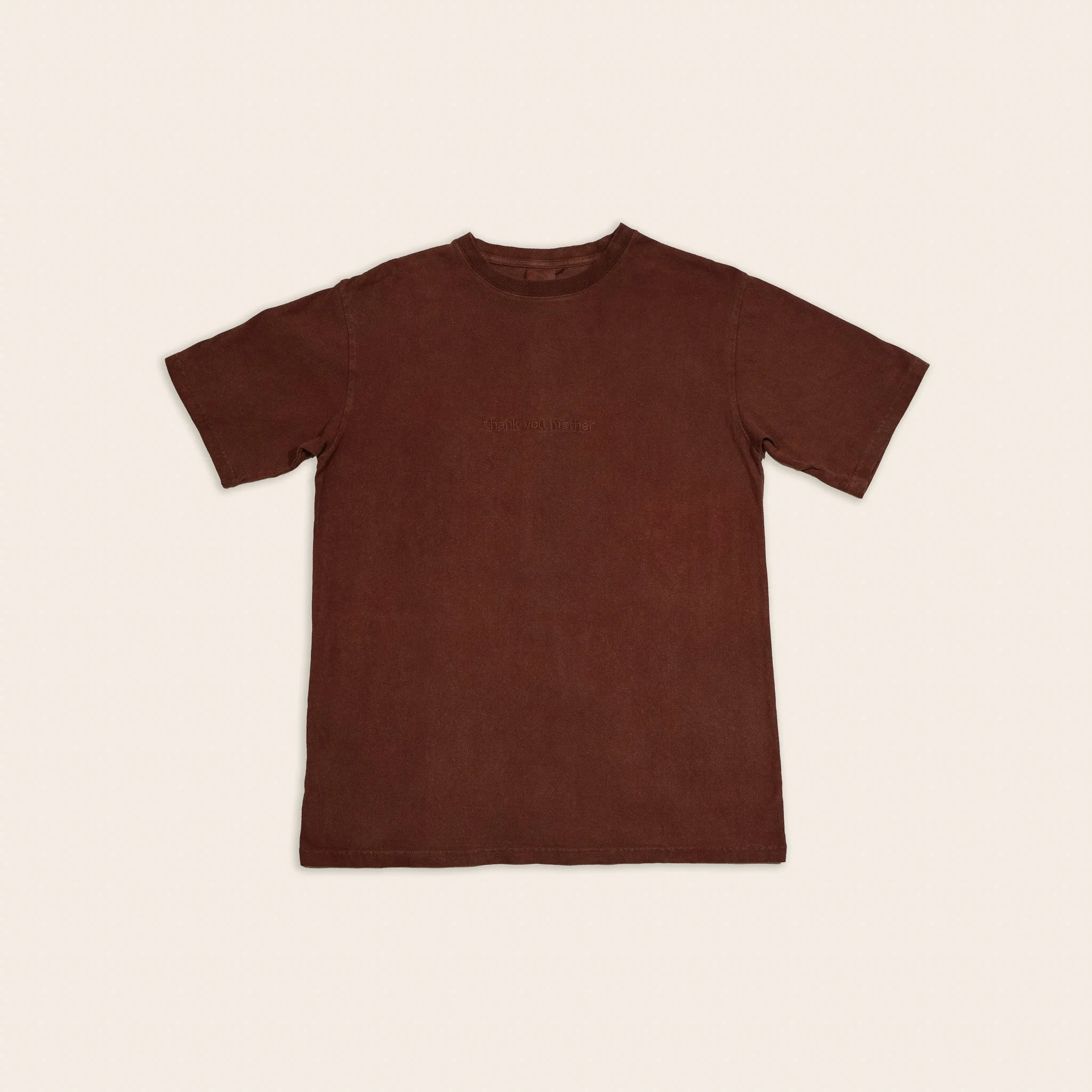 Thank You Mother Hemp Tee - Plant Dyed