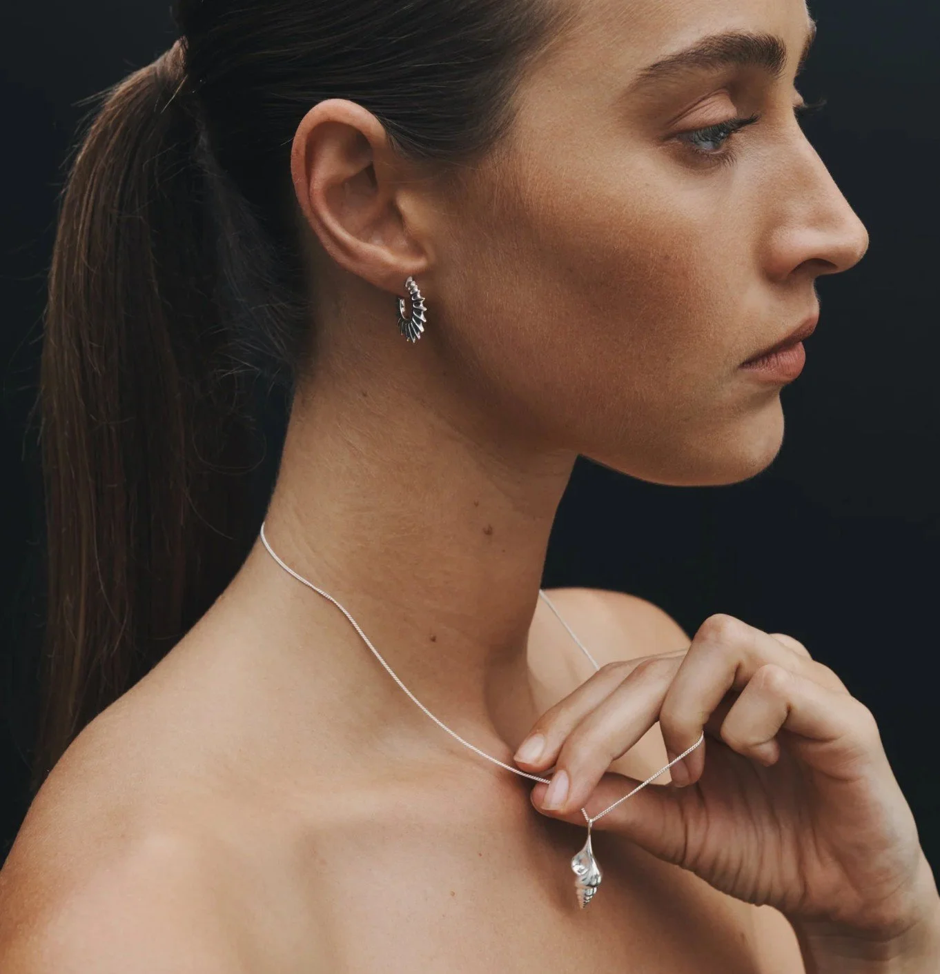 Spire Pendant - Sterling Silver